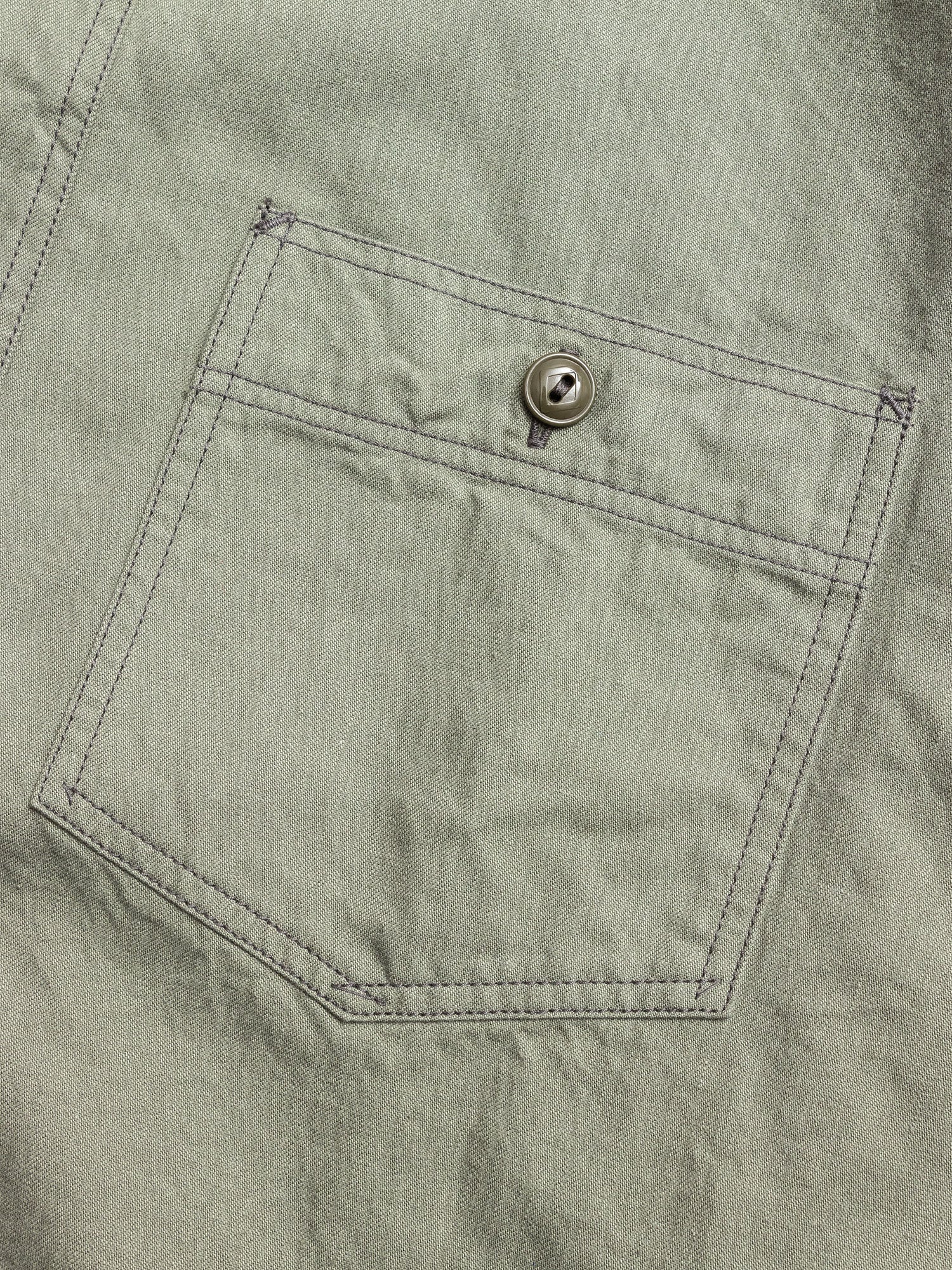 Classic Work Shirt in Olive - Image 3