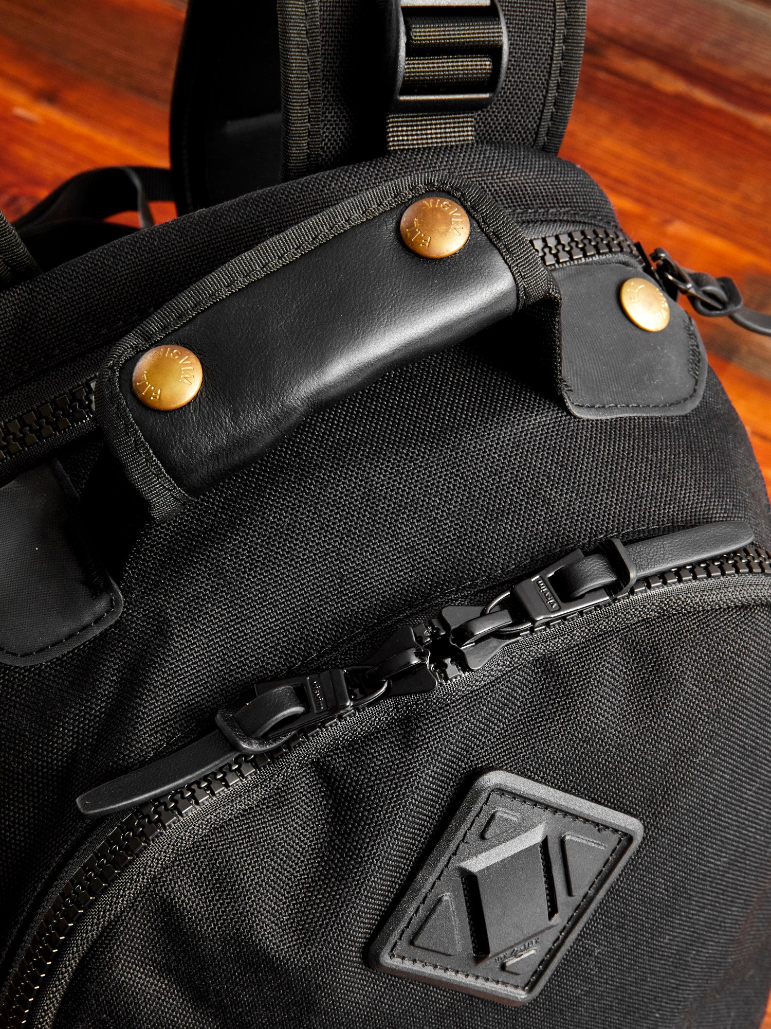 Cordura 20L Backpack in Black Lambskin - Image 10