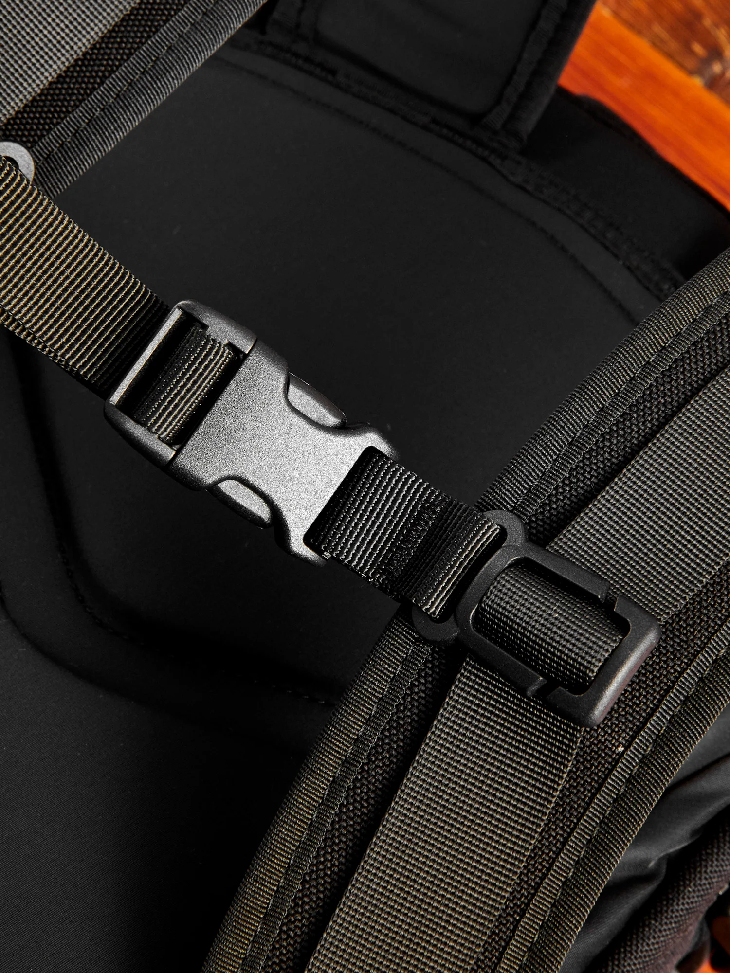 Cordura 20L Backpack in Black Lambskin - Image 13