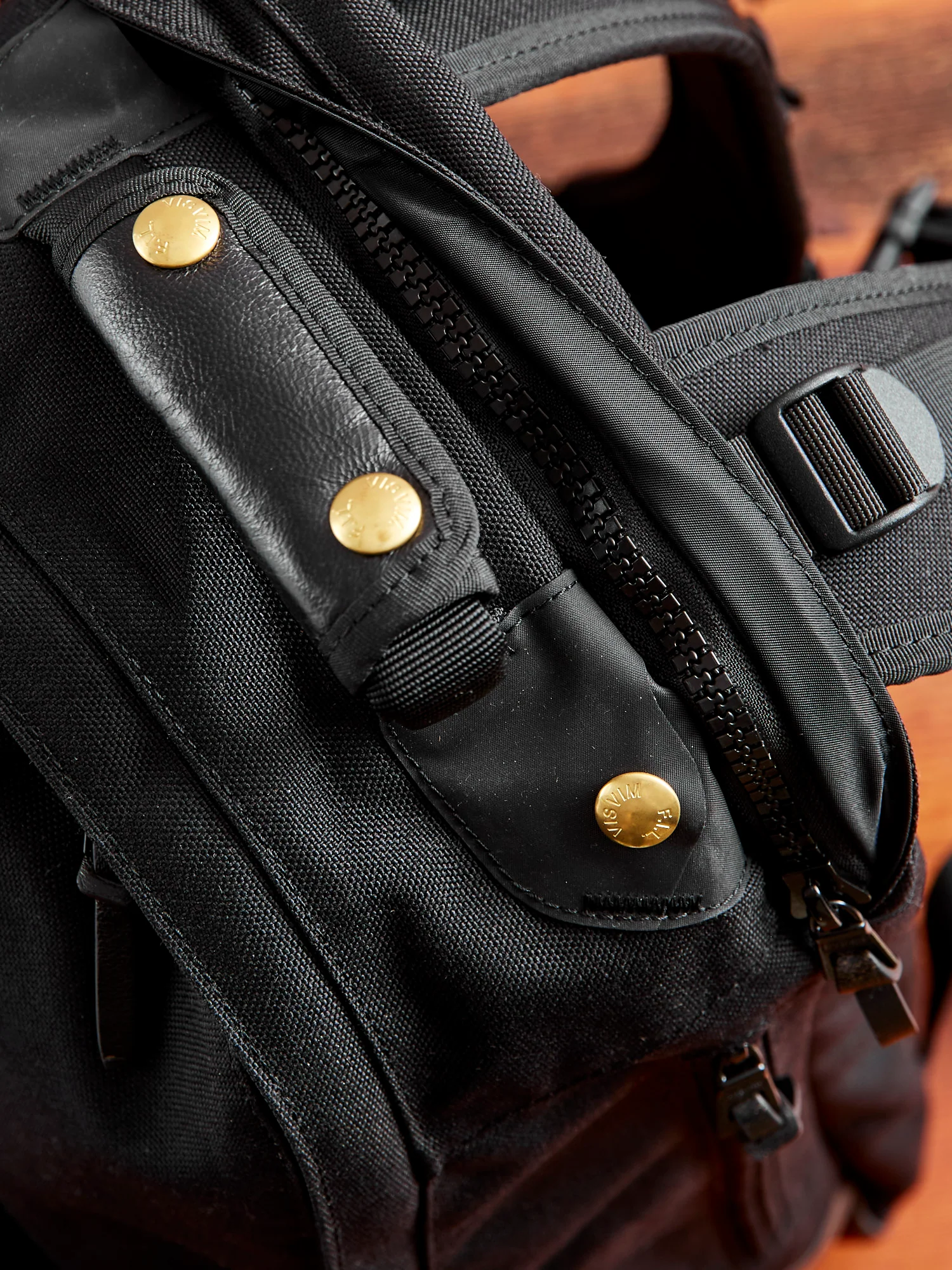 Cordura 22L Backpack in Black Lambskin - Image 10