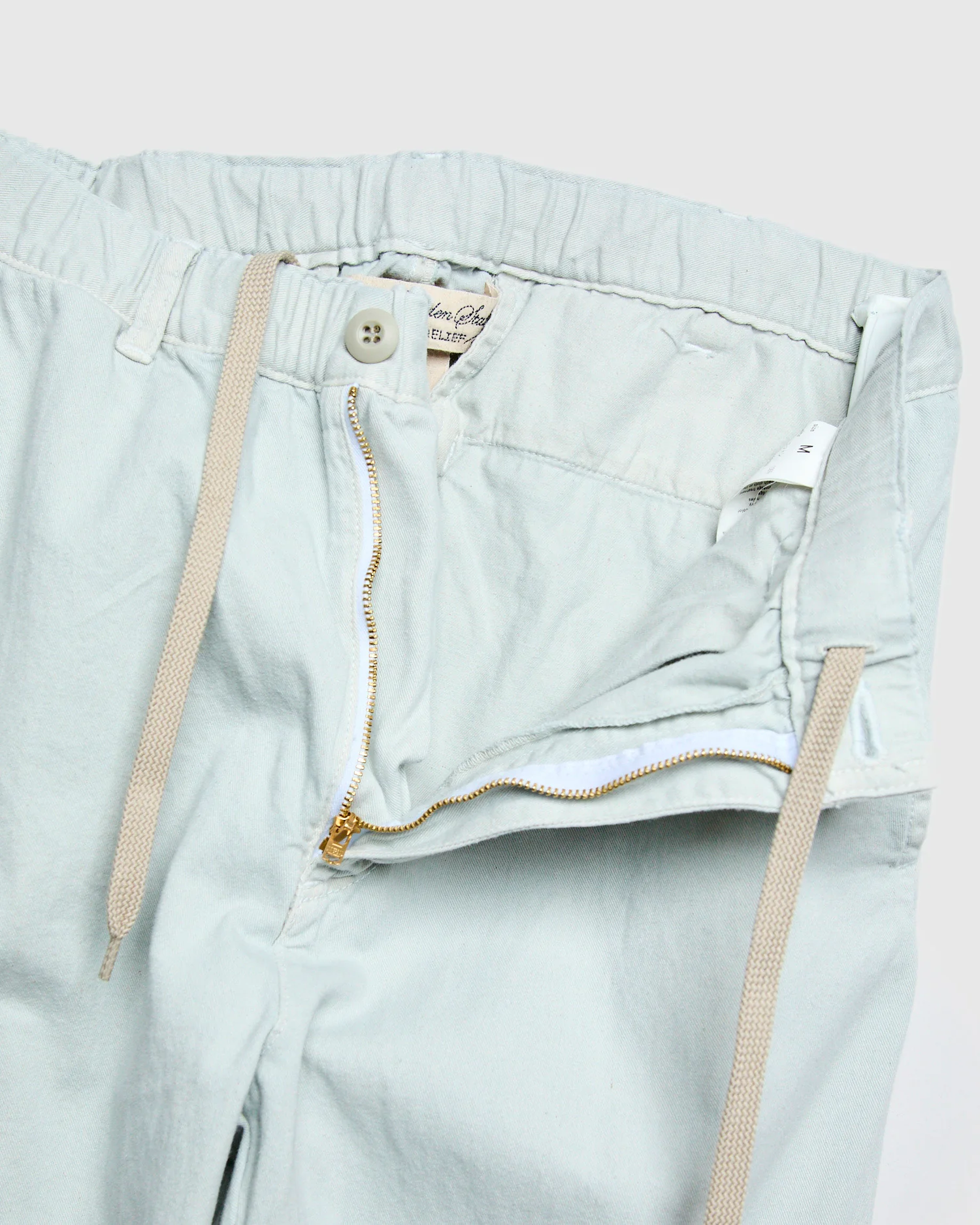 Cotton Twill Easy Pants in Washed Sax - Image 7