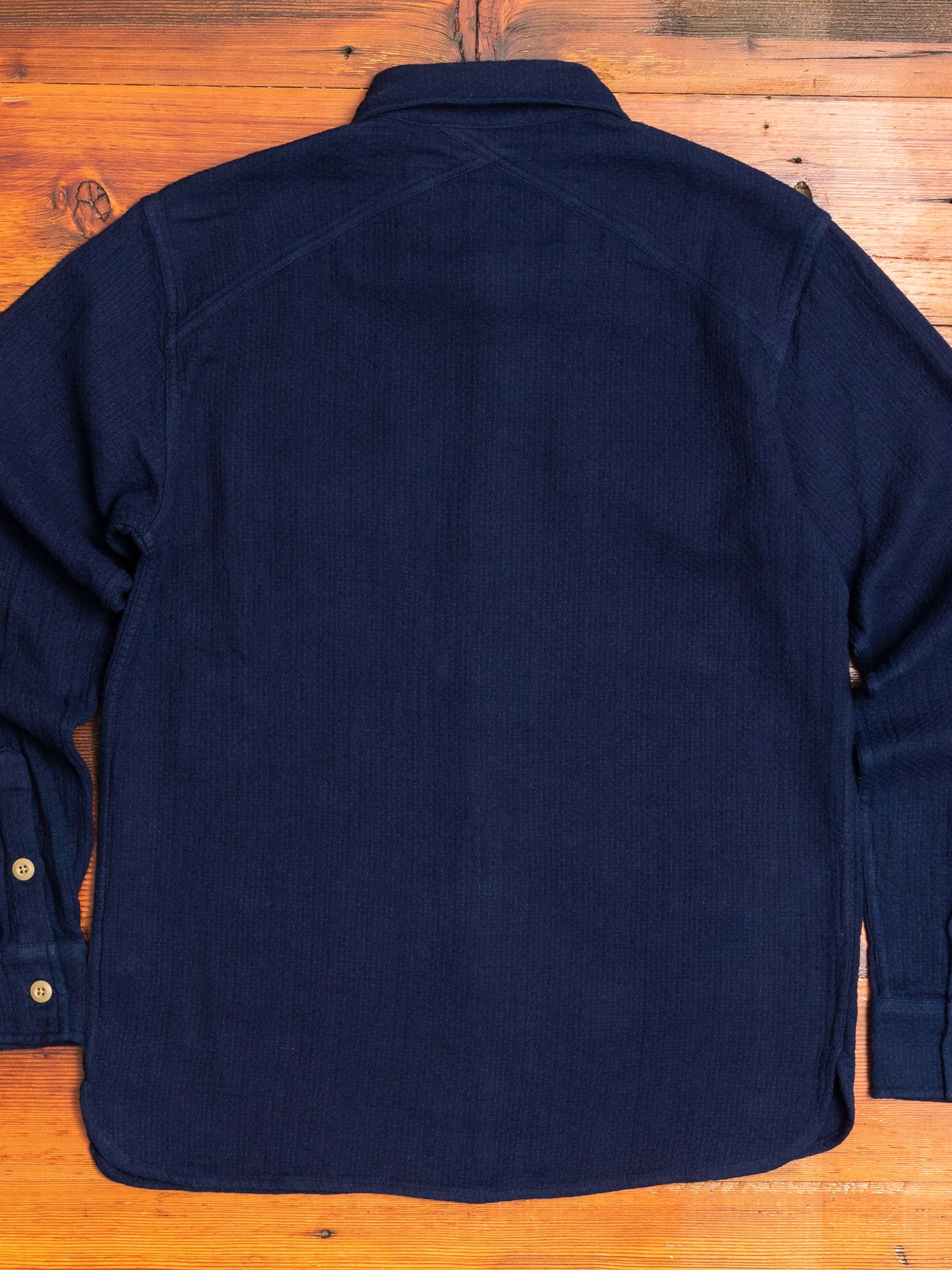 CPO Shirt in Indigo Sashiko - Image 8