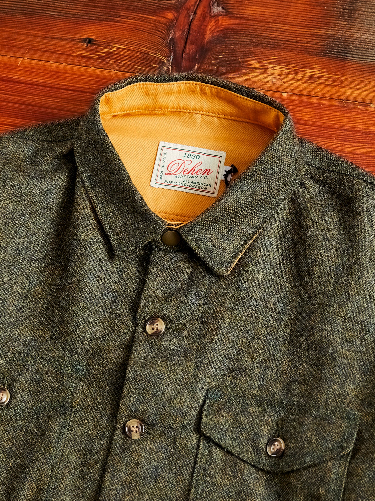 Crissman Overshirt in Hunter Green - Image 3