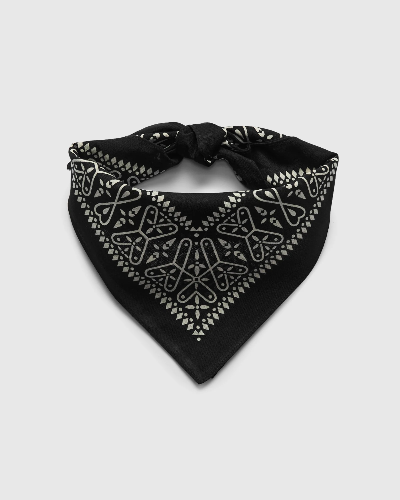 Cross Bandanna in Black - Image 2