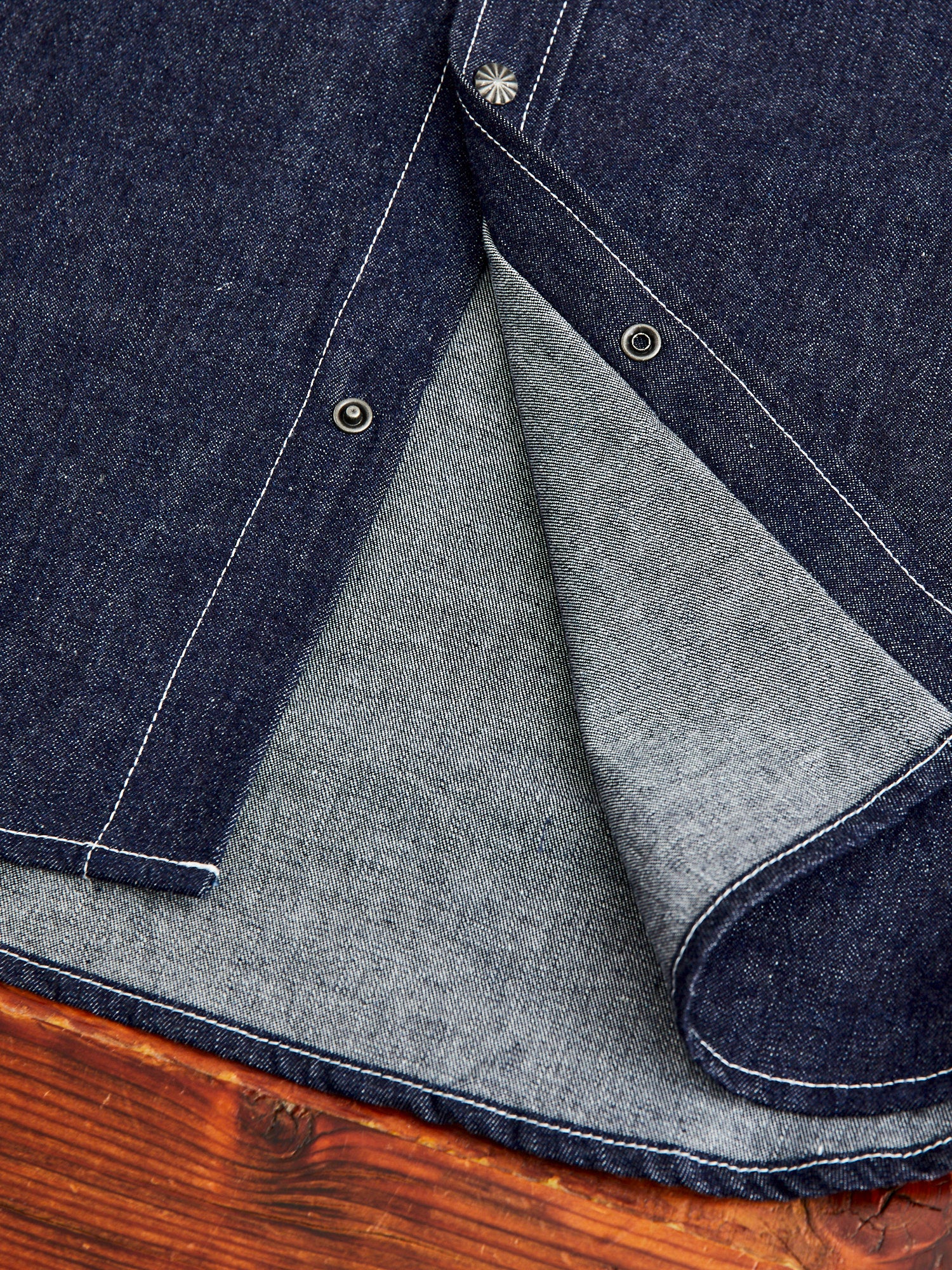 Crosscut Western in Indigo Denim - Image 8