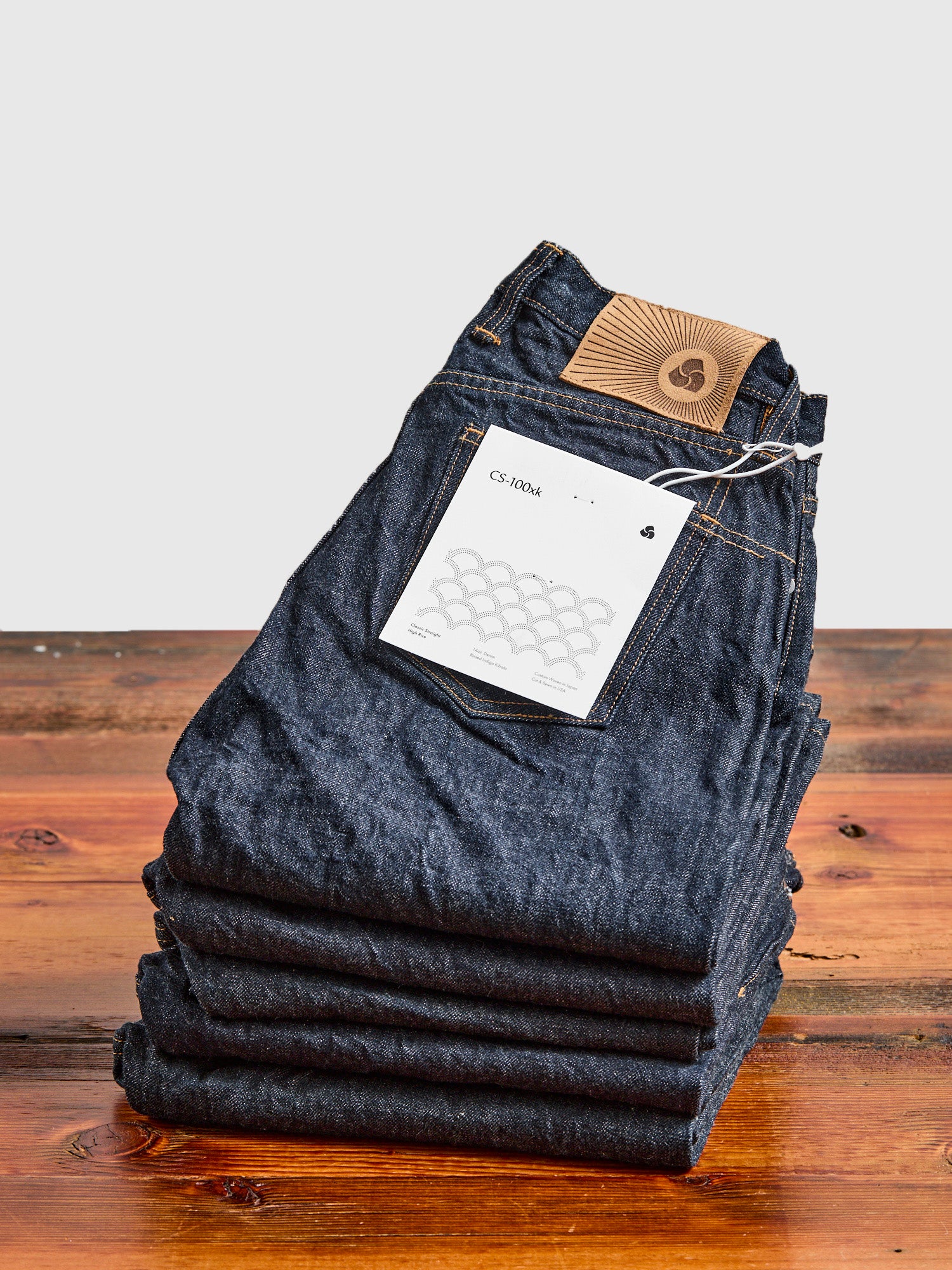 CS-100xk "Kibata" 14oz One Wash Selvedge Denim - Classic Straight Fit - Image 2