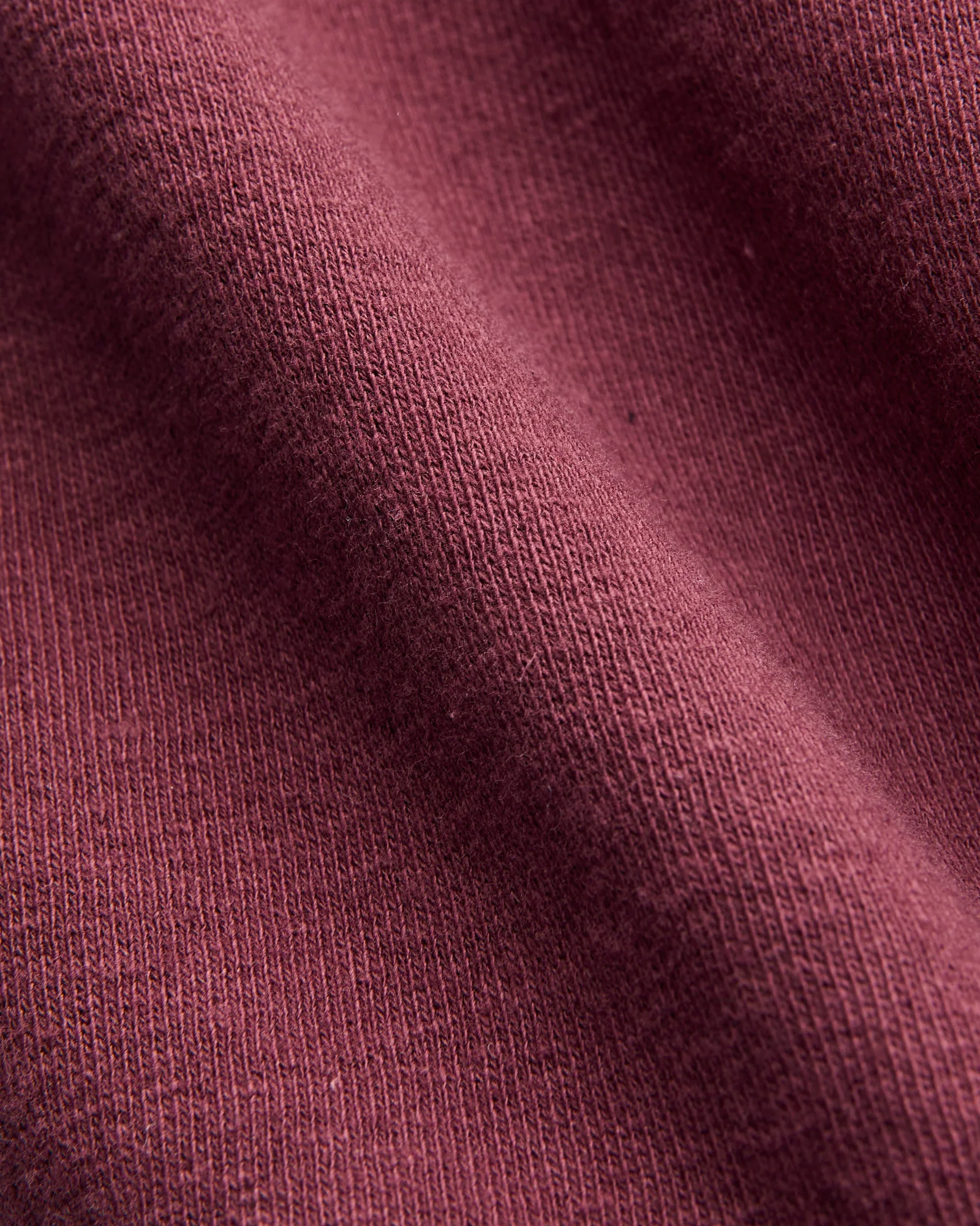 Cut Off Sweatshort in Bordeaux - Image 6