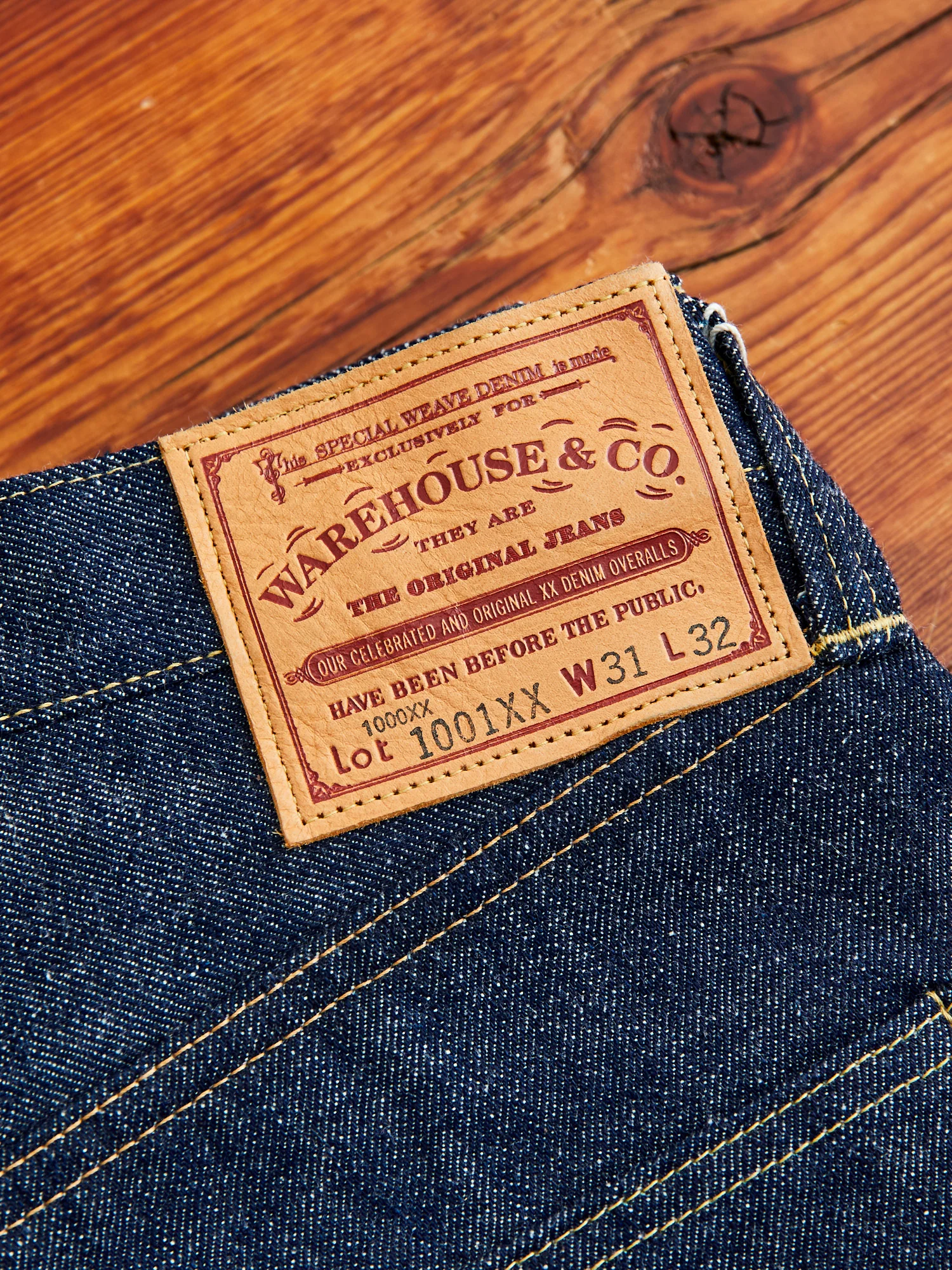 DD-1001XX "1947 Model" 13.5oz Unsanforized Selvedge Denim - Regular Straight - Image 3