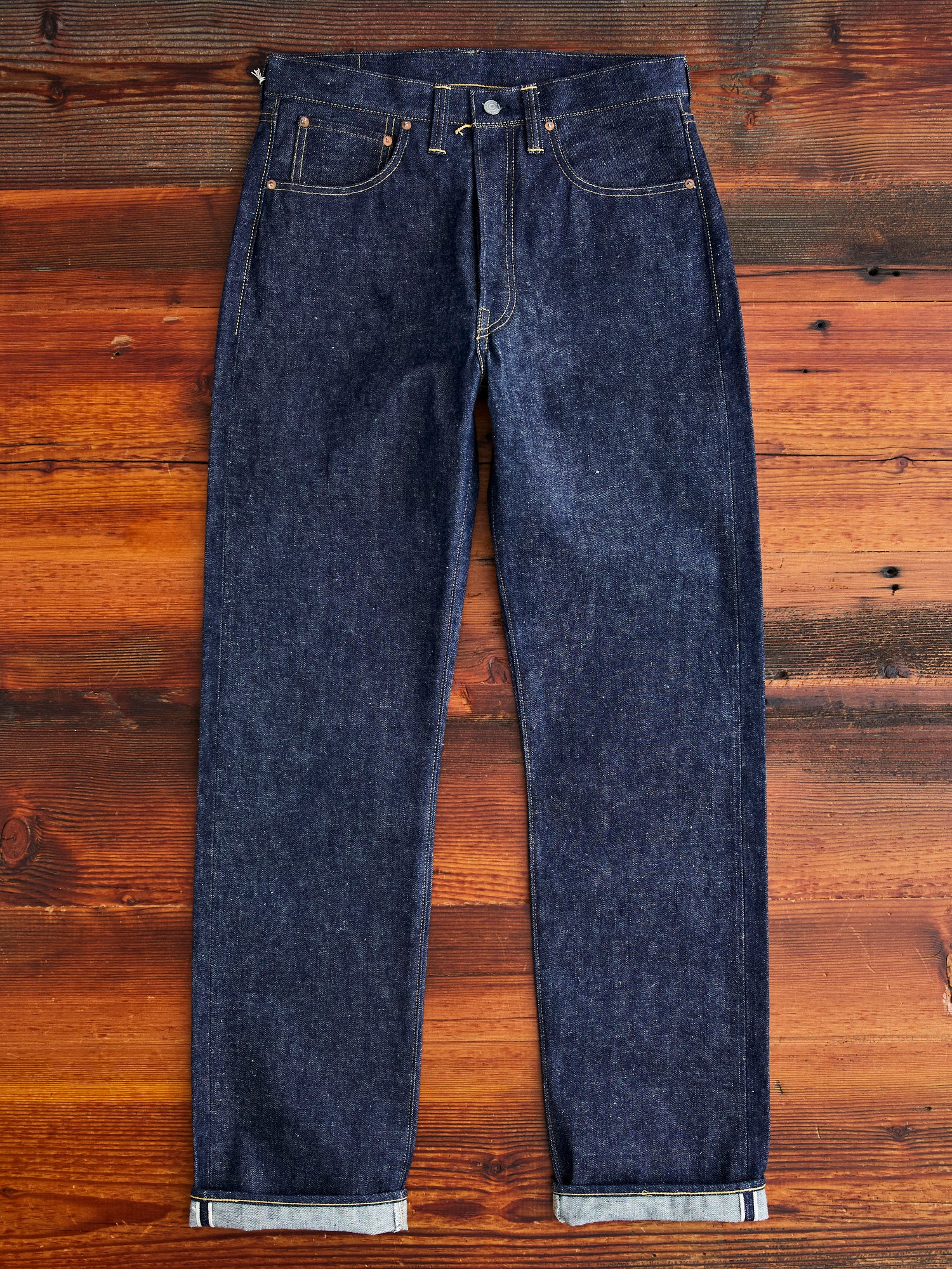 DD-1001XX "1947 Model" 13.5oz Unsanforized Selvedge Denim - Regular Straight - Image 4