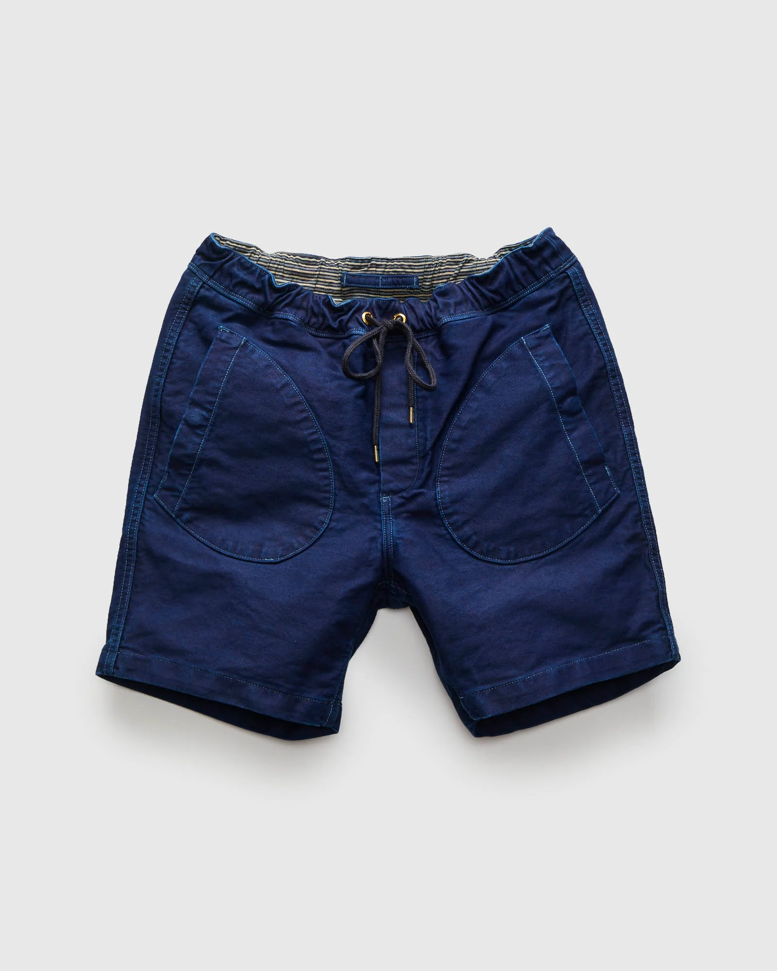 Deck Short in Indigo Jungle Cord