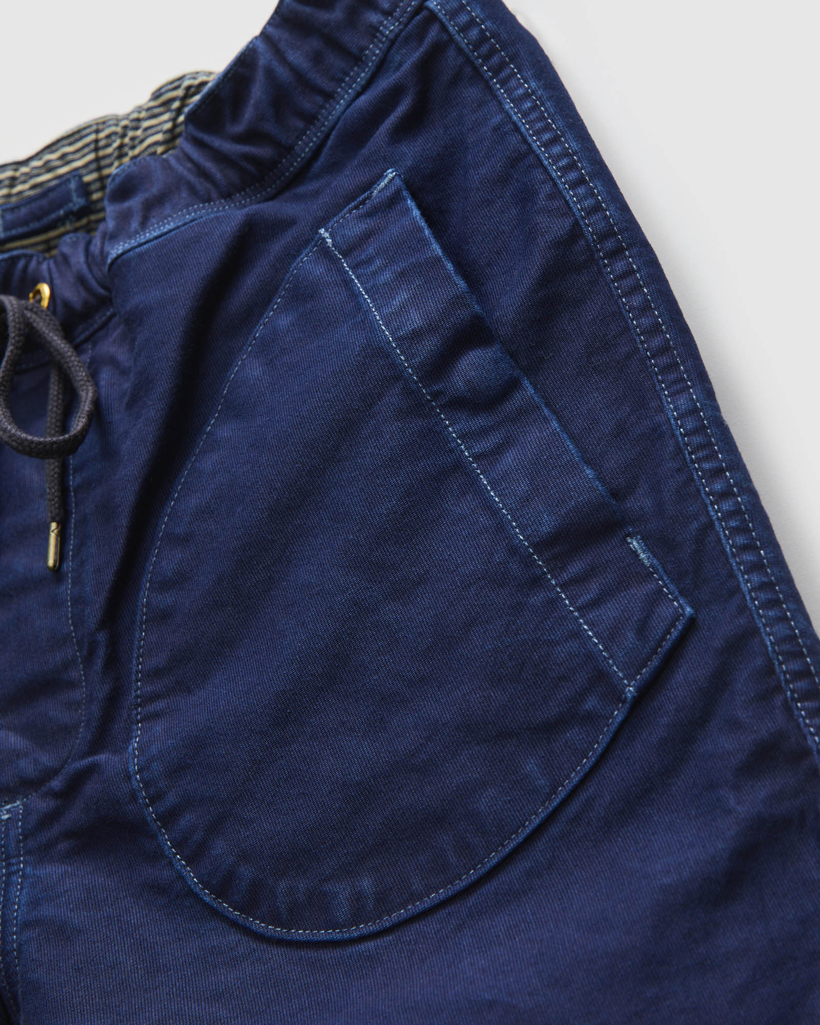 Deck Short in Indigo Jungle Cord - Image 6