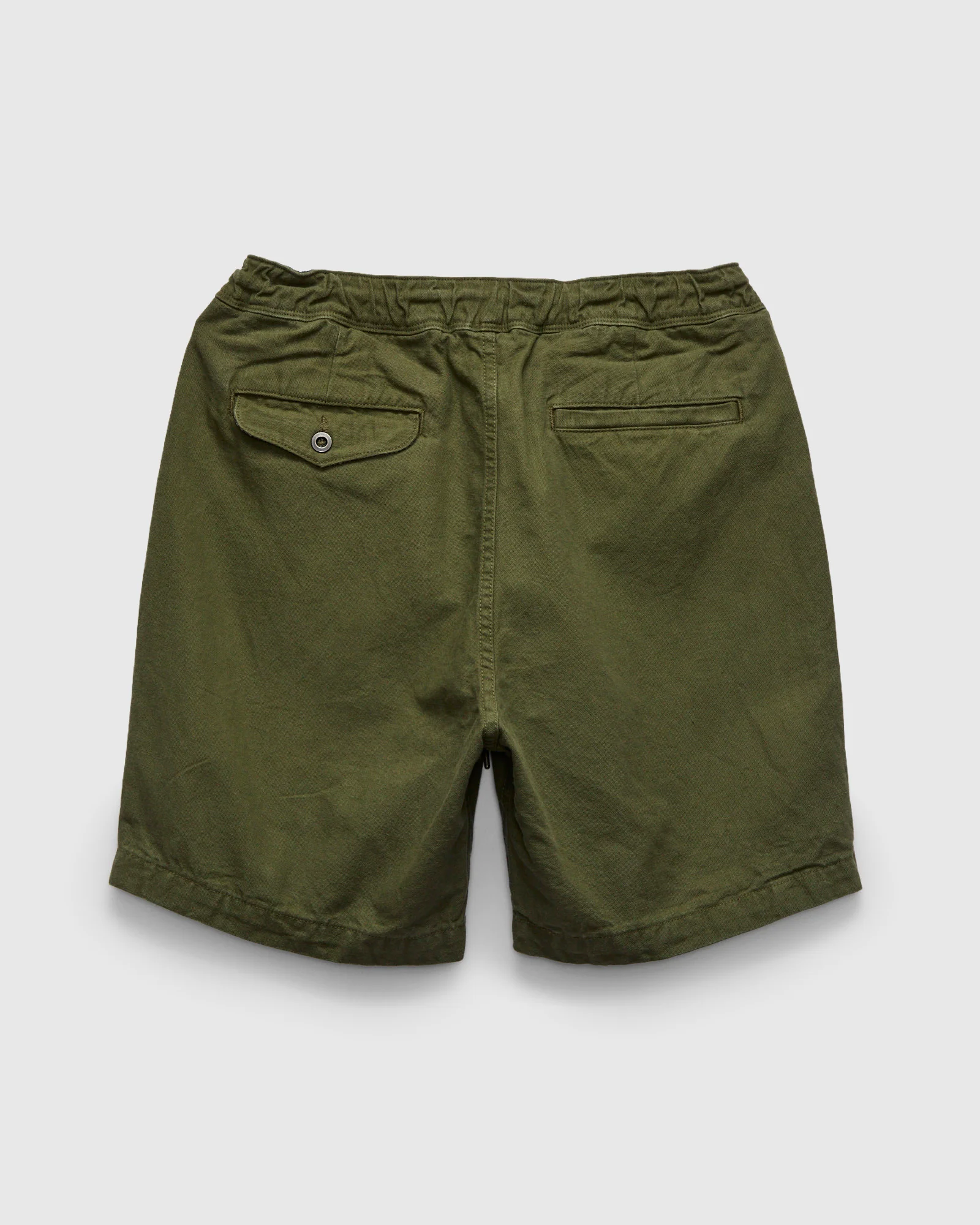 Deck Short in Olive Canvas - Image 2