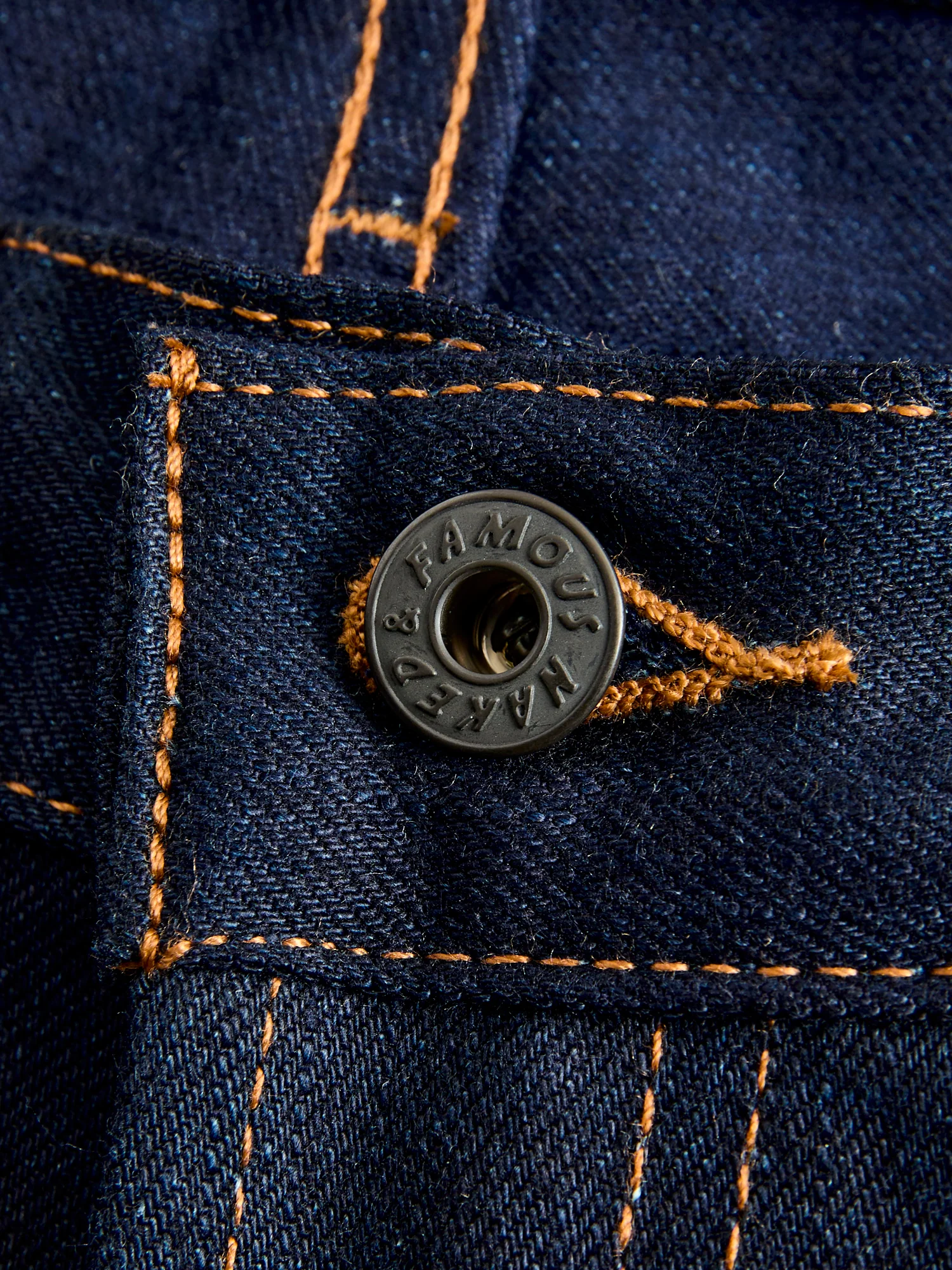 "Deep Sea Selvedge" 12.5oz Double Indigo Selvedge Denim - True Guy Fit - Image 6