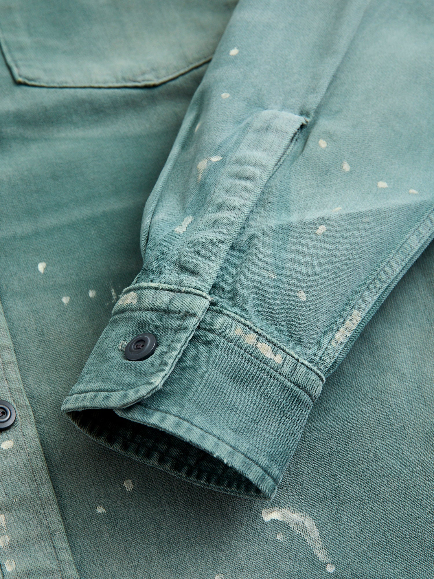 Petrol Workshirt in Service Green - Image 5