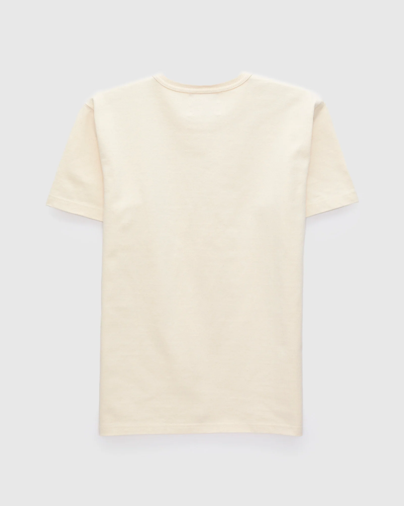 Double Heavyweight 12.1oz T-Shirt in Ecru - Image 2