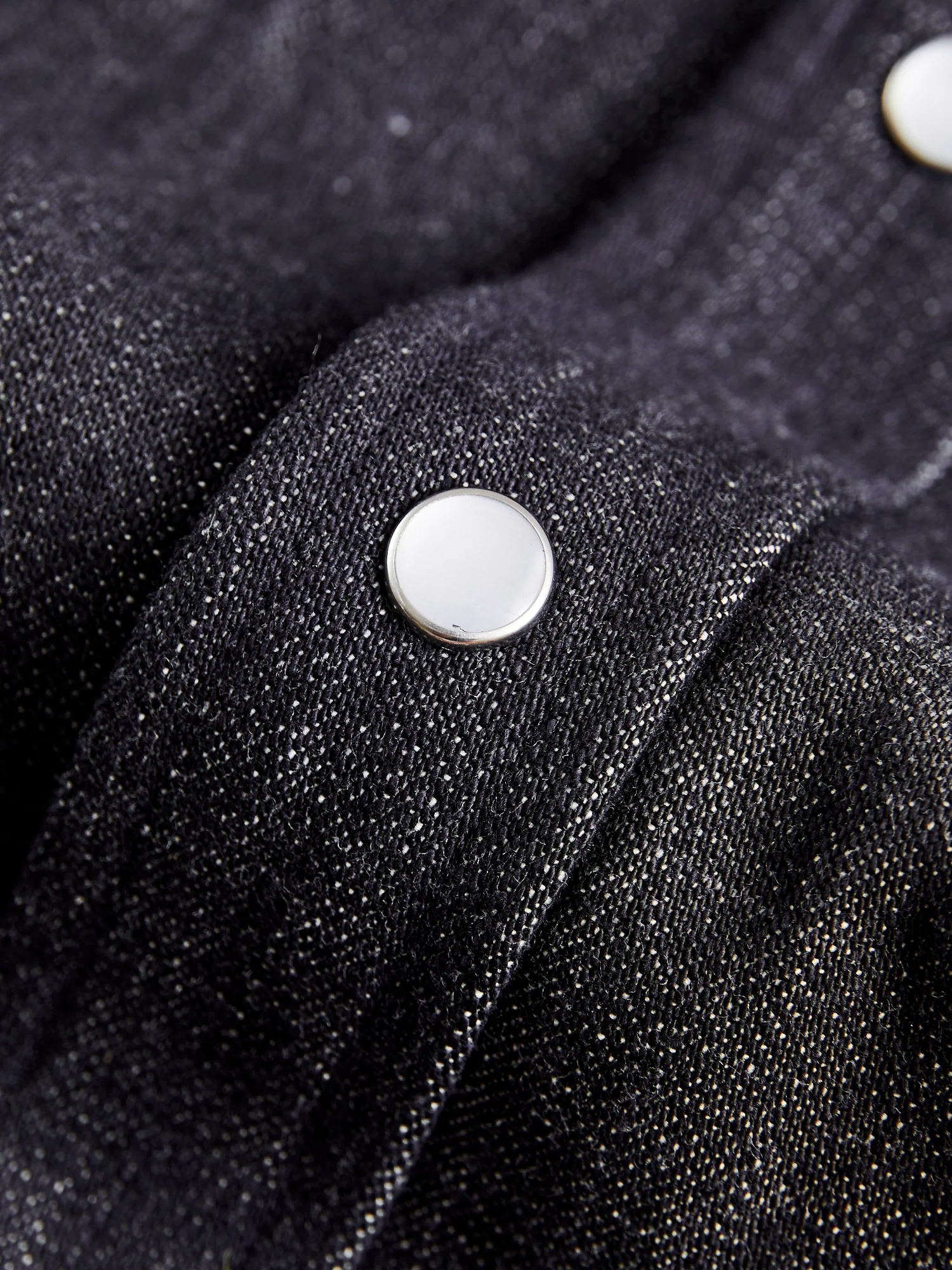 Drover Overshirt in Slate Denim - Image 6