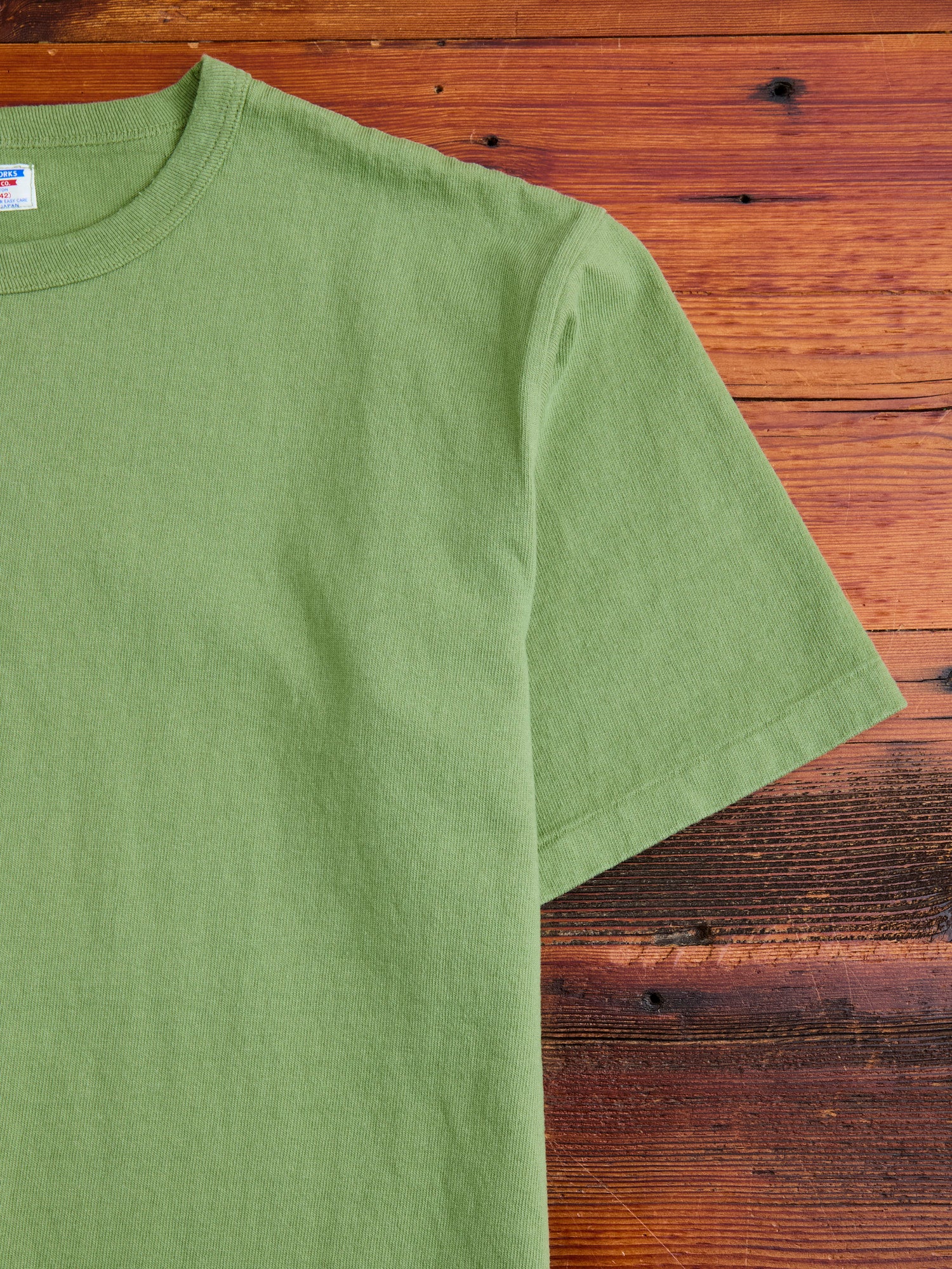 Stand Wheeler T-Shirt in Tea Green - Image 4