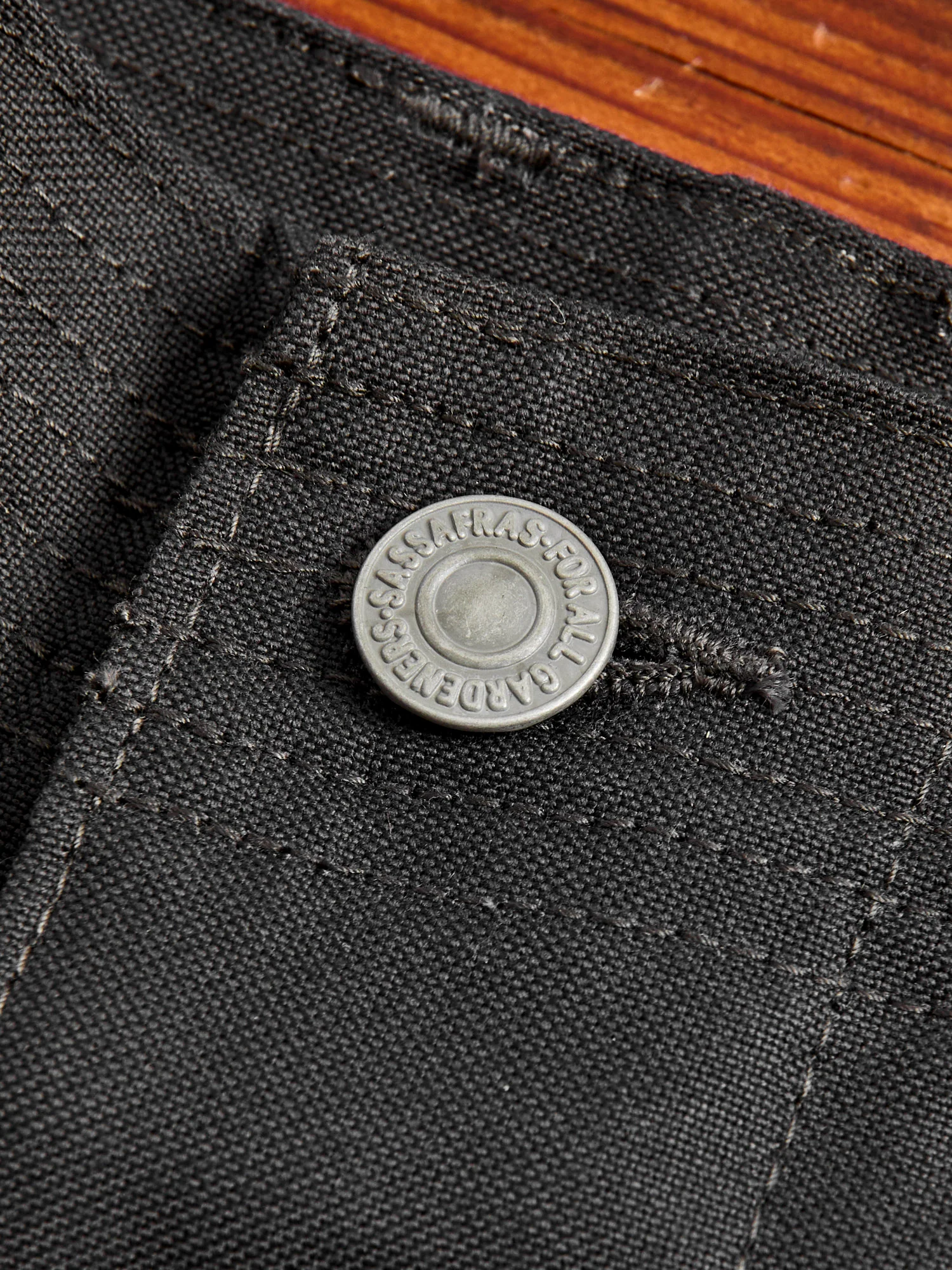 Duck Canvas Overgrown Fatigue Pants in Charcoal - Image 8
