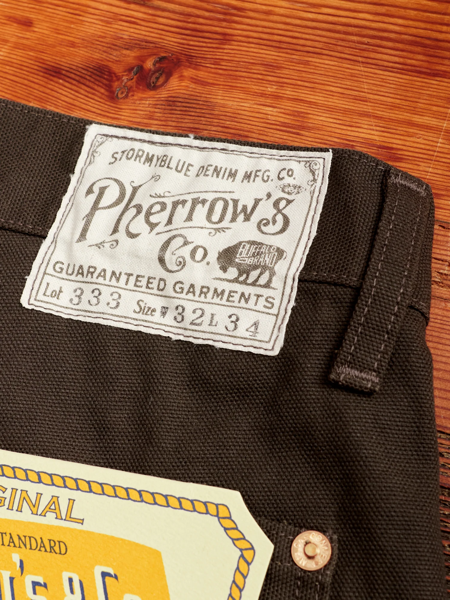 Duck Canvas Work Pants in Charcoal Grey - Image 10