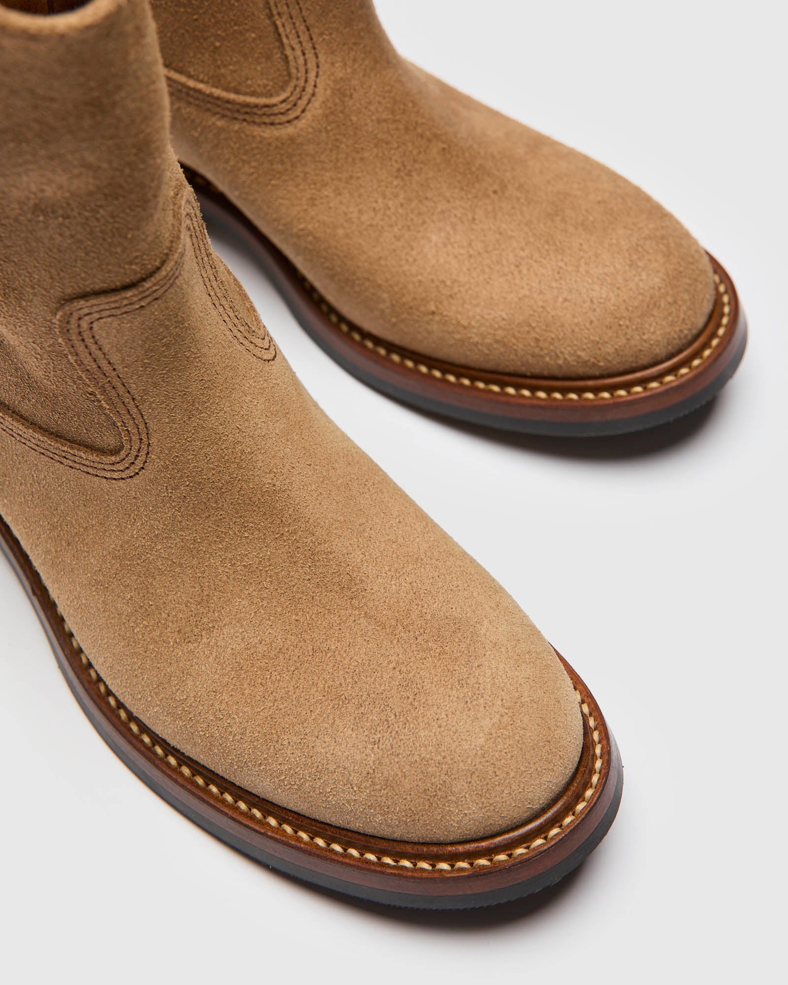 Duke Roper Boot in Horween Natural Roughout - Image 7