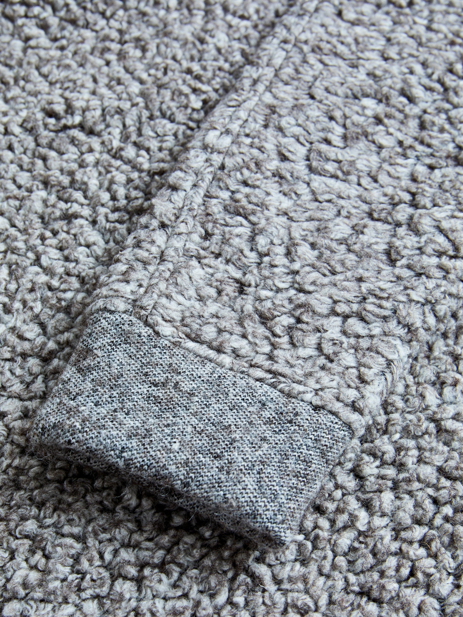 Durness Sweatshirt in Undyed Marl Fleece - Image 4