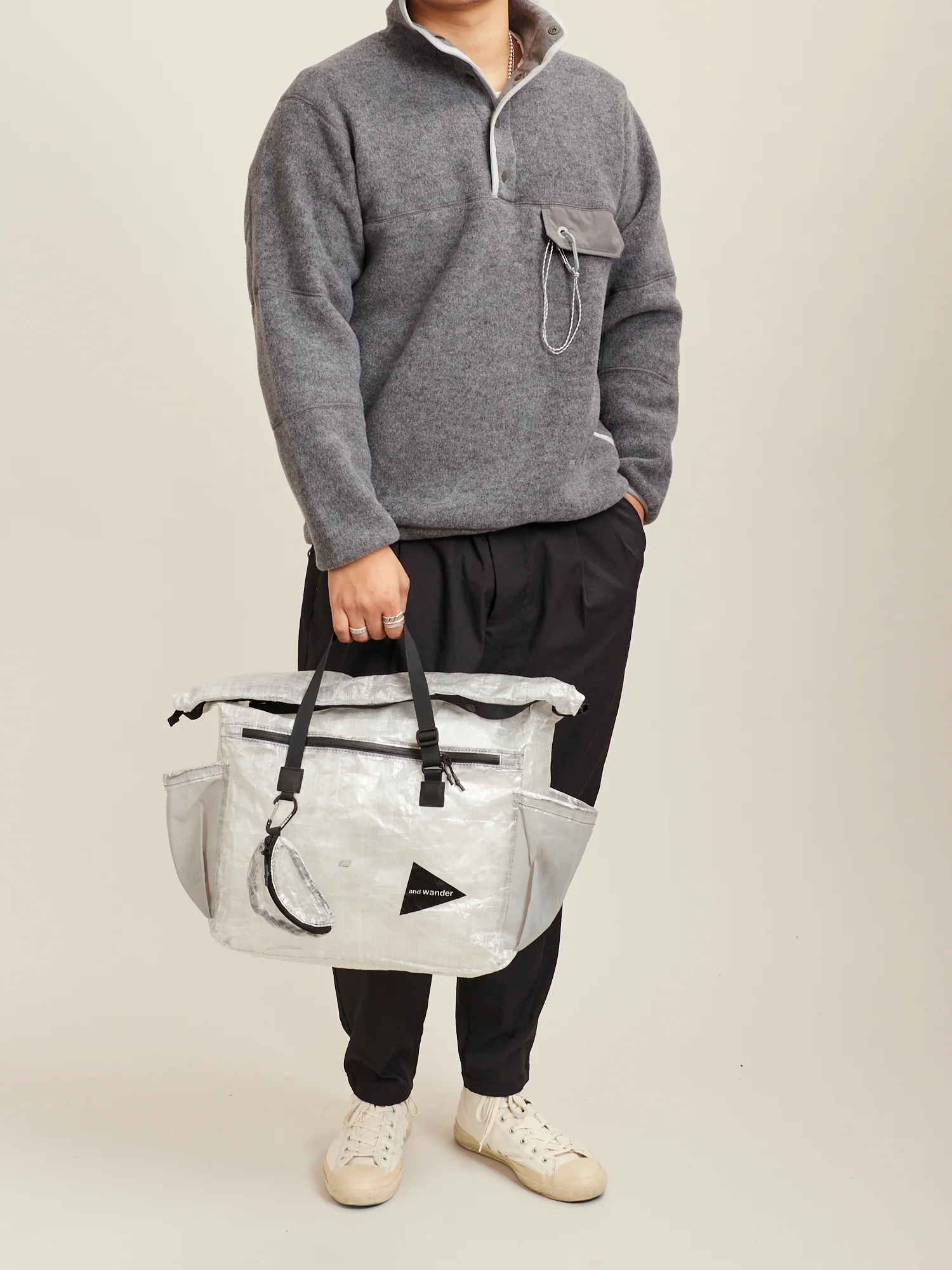 Dyneema 3-Way Tote Bag in Off White - Image 14