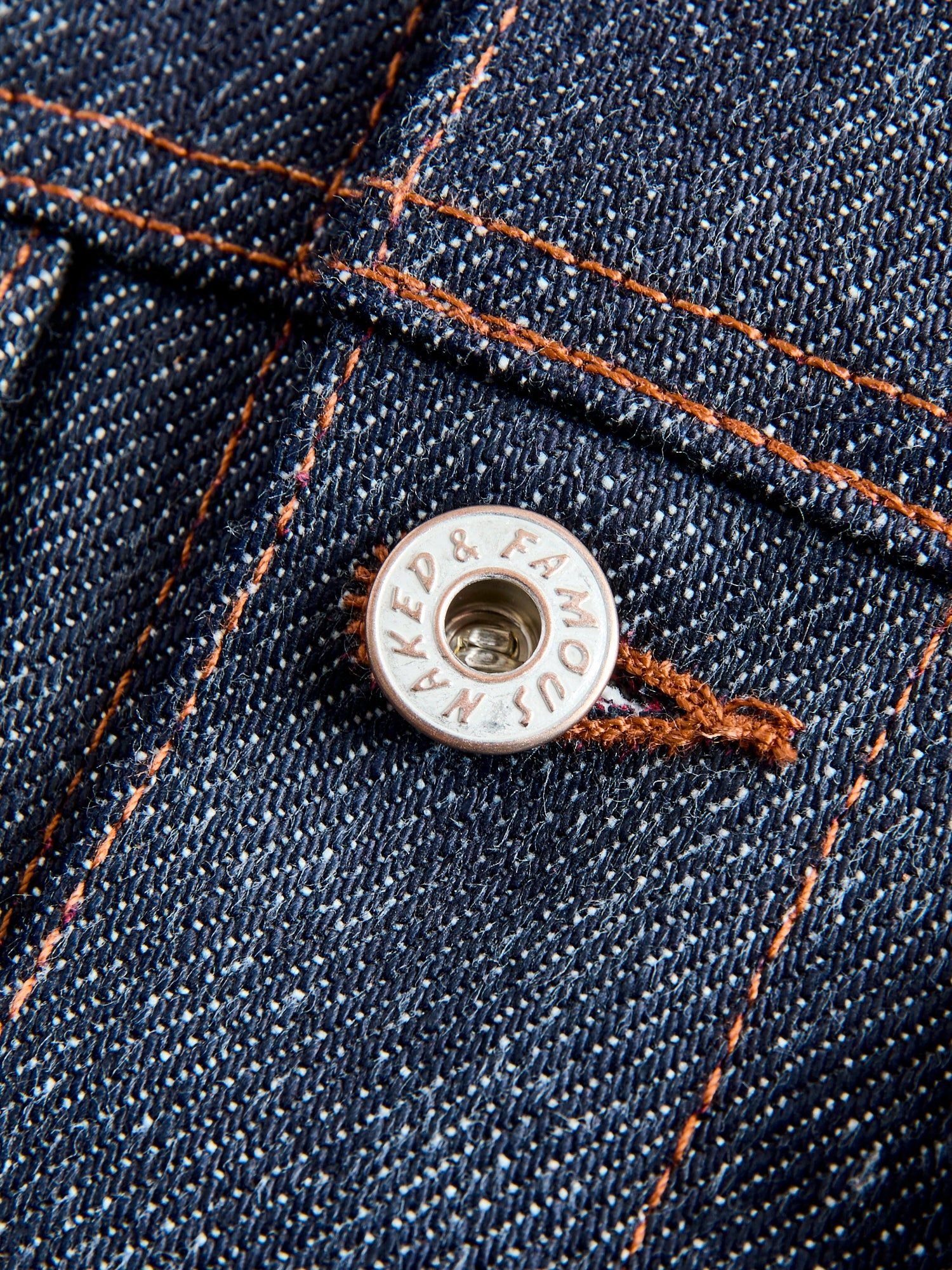 "Elephant 13 - Red Core" 21oz Selvedge Denim Jacket - Image 8