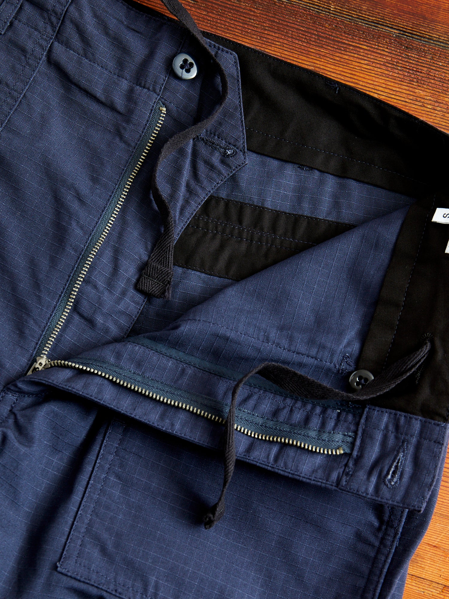Fatigue Pants in Dark Navy Ripstop - Image 7