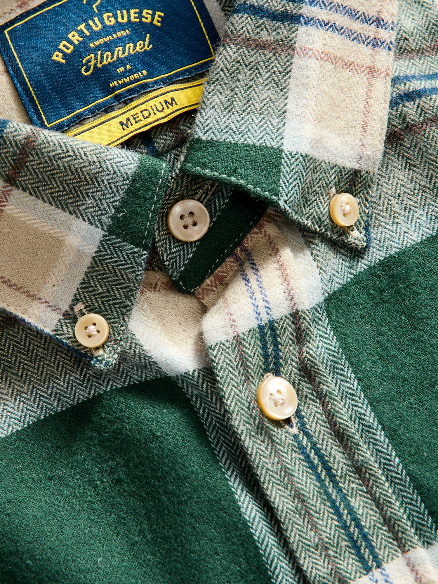 Fence Button-Up Shirt in Pine - Image 4