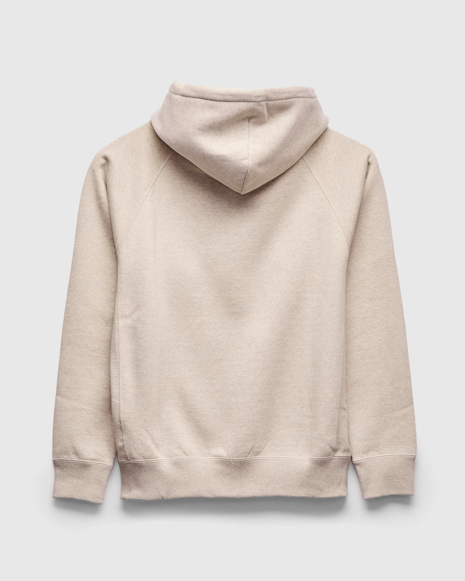 Fleeced FoxFibre® Zip Hoodie in Oatmeal - Image 2