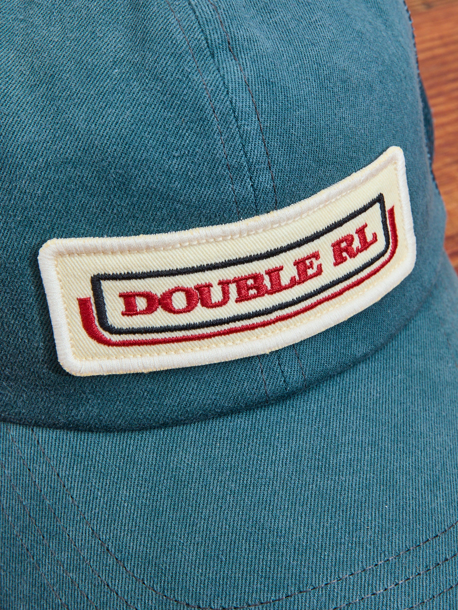 Double RL Trucker Cap in Gas Station Green - Image 6