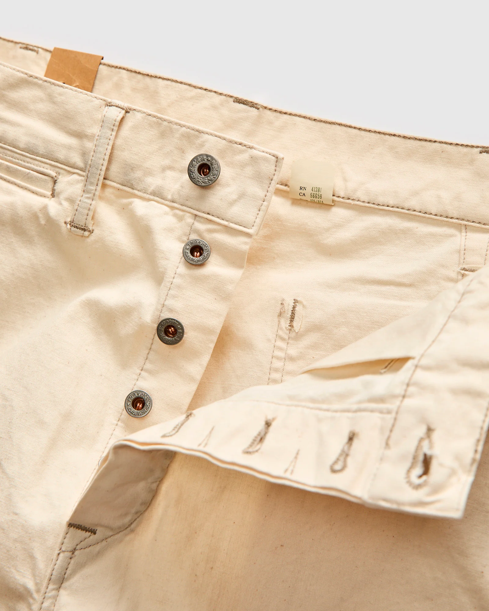 Grant Carpenter Pants in Seeded Natural - Image 8