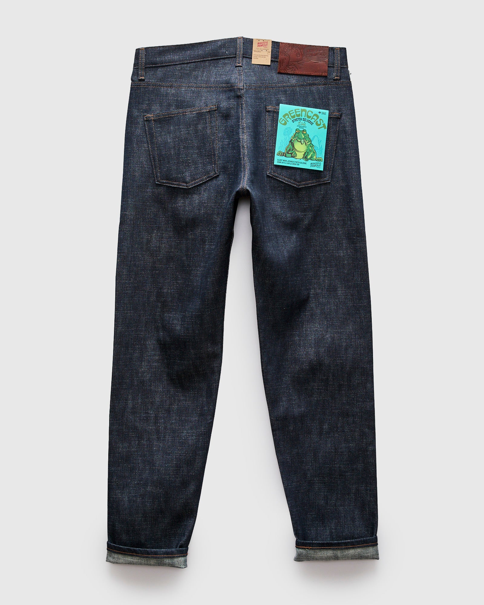 "Greencast Slub Stretch" 12.5oz Selvedge Denim - Easy Guy Fit - Image 3