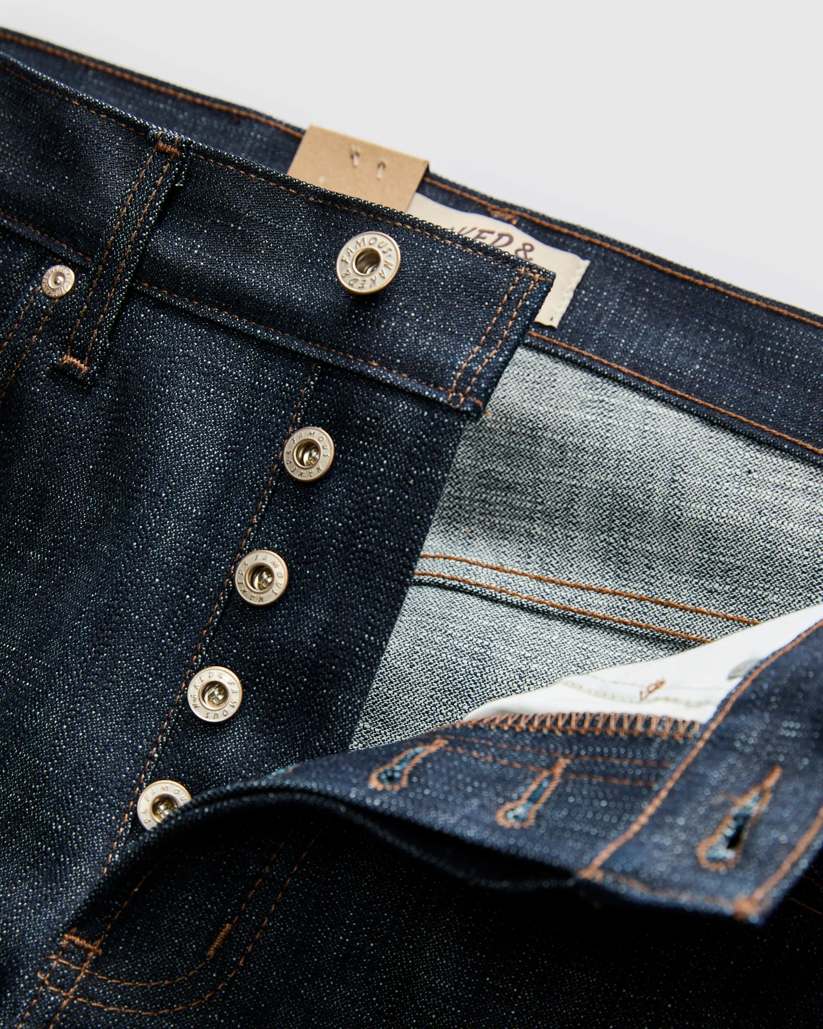 "Greencast Slub Stretch" 12.5oz Selvedge Denim - Easy Guy Fit - Image 7