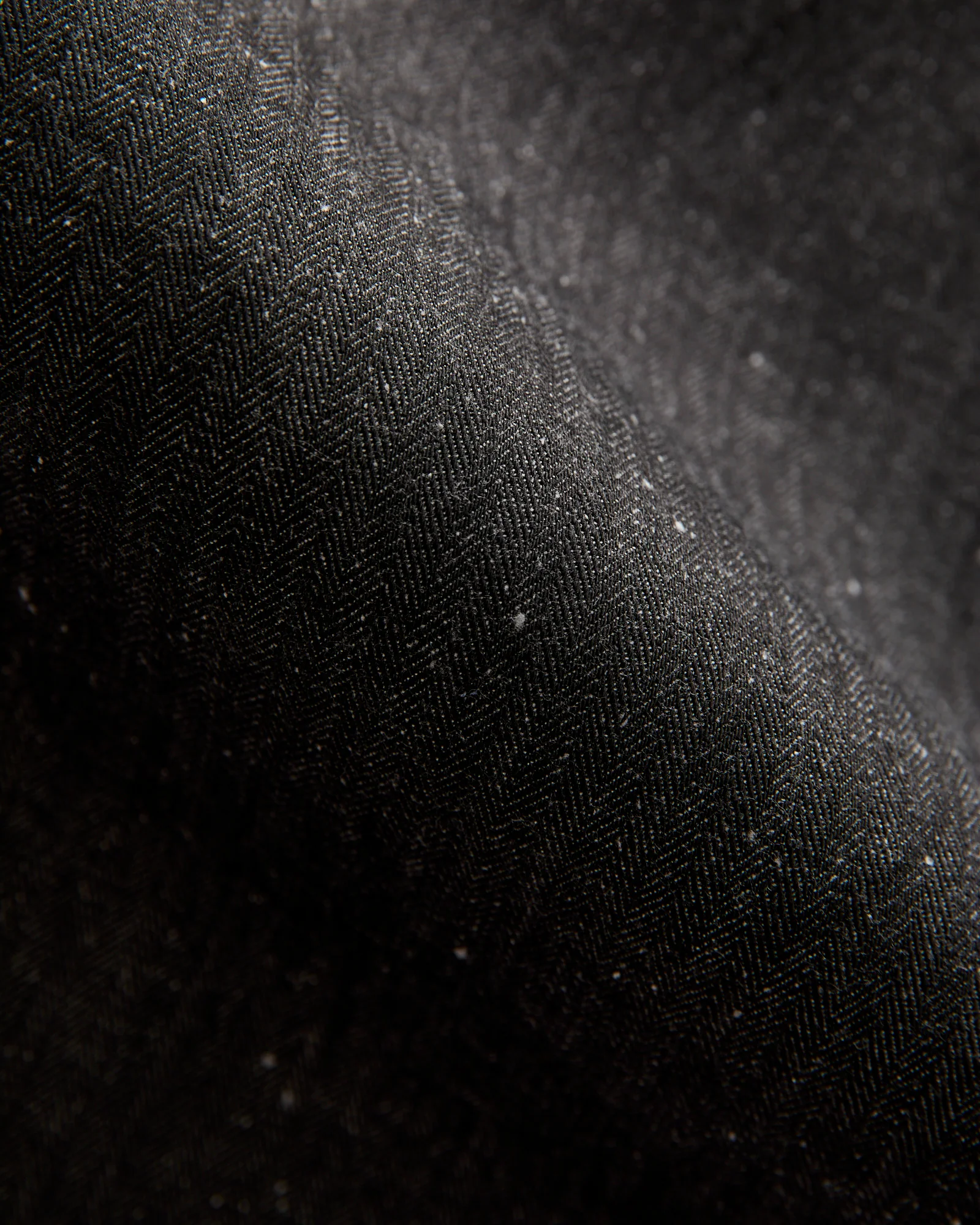 Herringbone Nep Work Pants in Black - Image 8