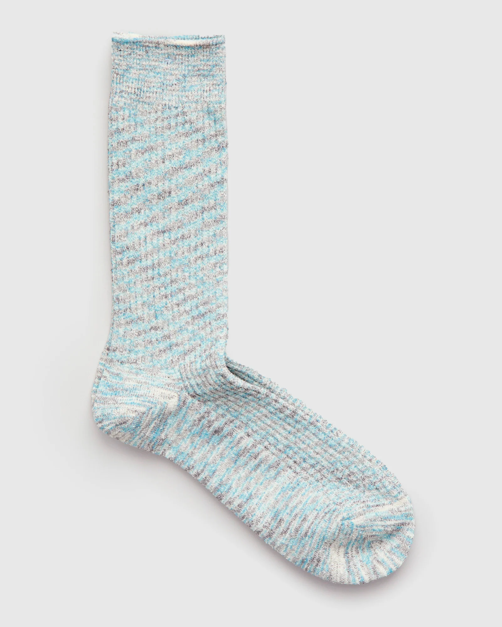 H/G Splash Crew Sock in Sax - Image 2
