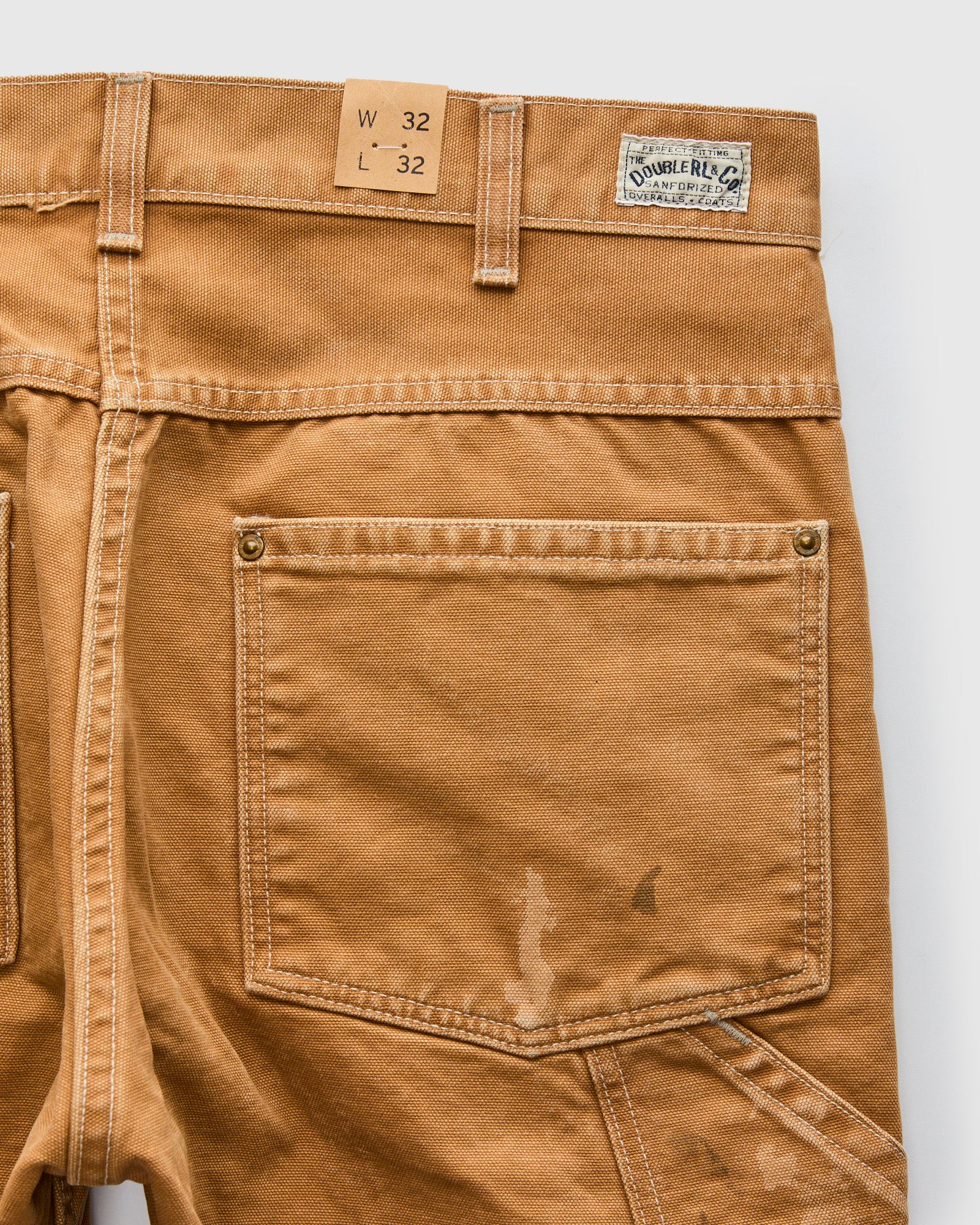 Hamilton Carpenter Pants in Distressed Khaki - Image 3