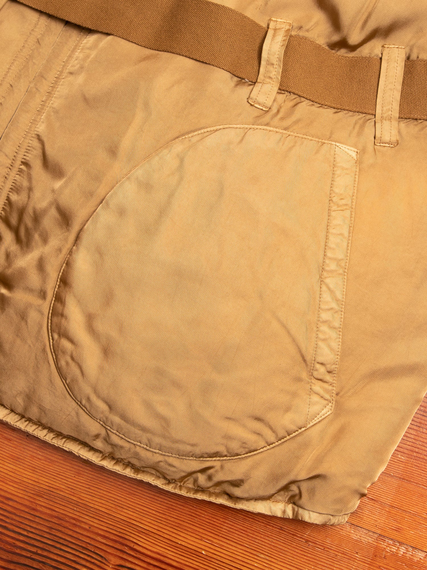 Harrier Down Vest in Khaki - Image 9