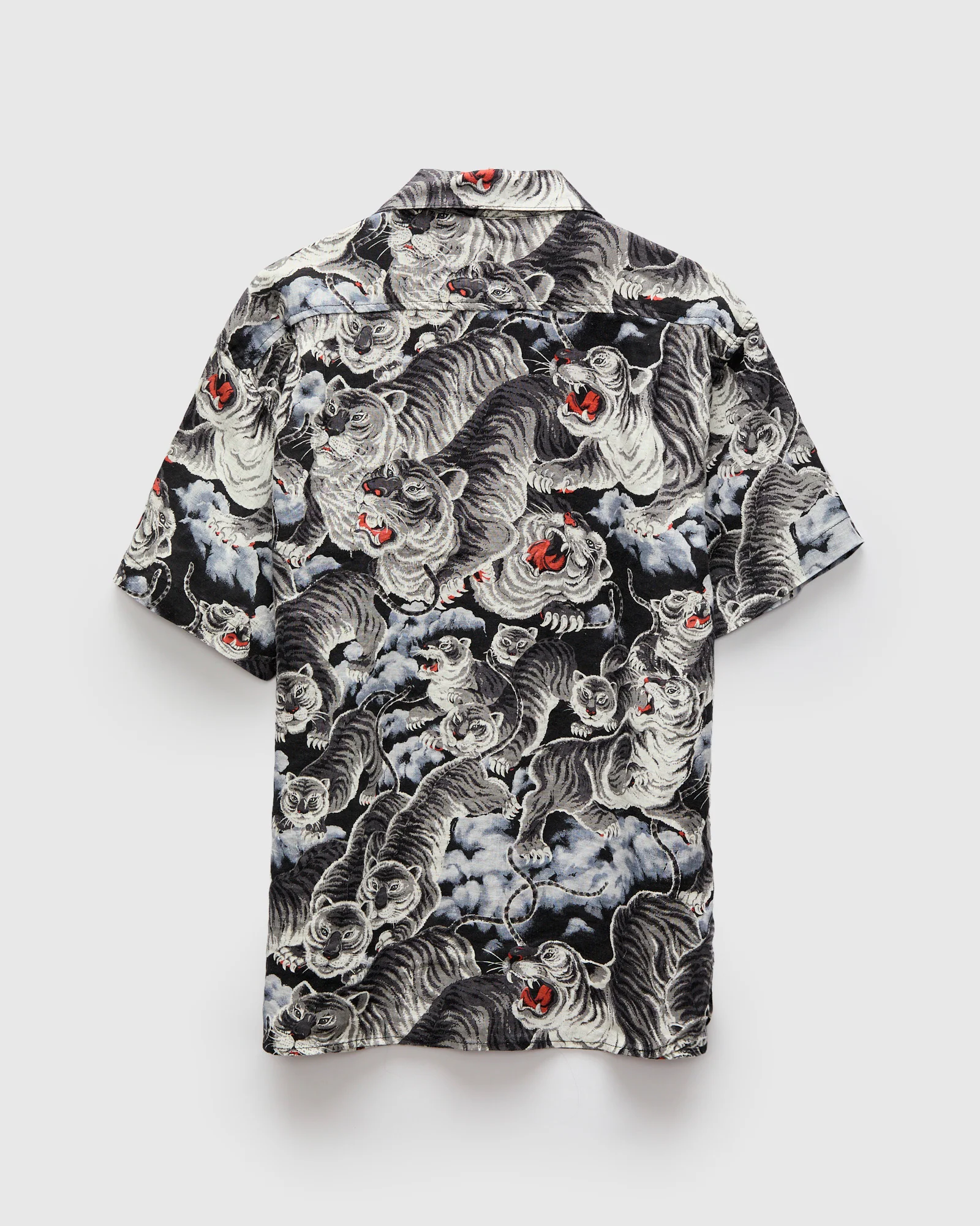 Hawaiian Shirt in Black Tiger - Image 3