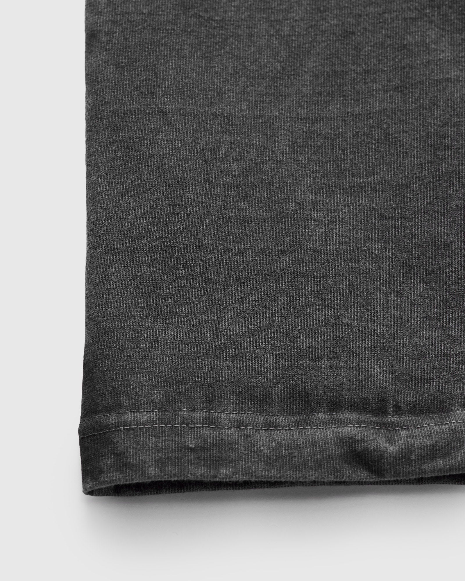 Heavyweight Pigment Dye Pocket T-Shirt in Faded Black - Image 6