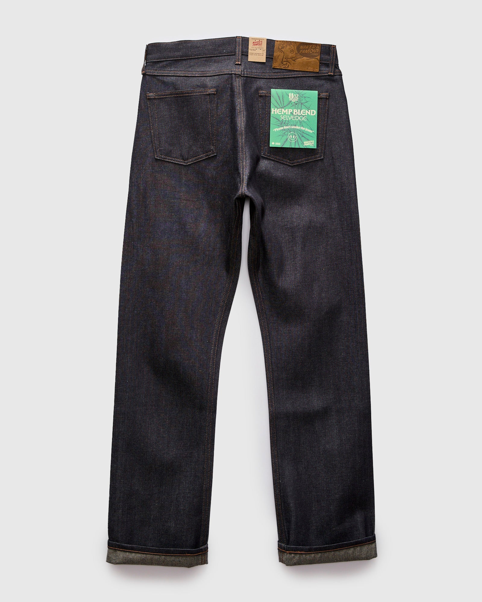 "Hemp Blend" 11oz Selvedge Denim - True Guy Fit - Image 3