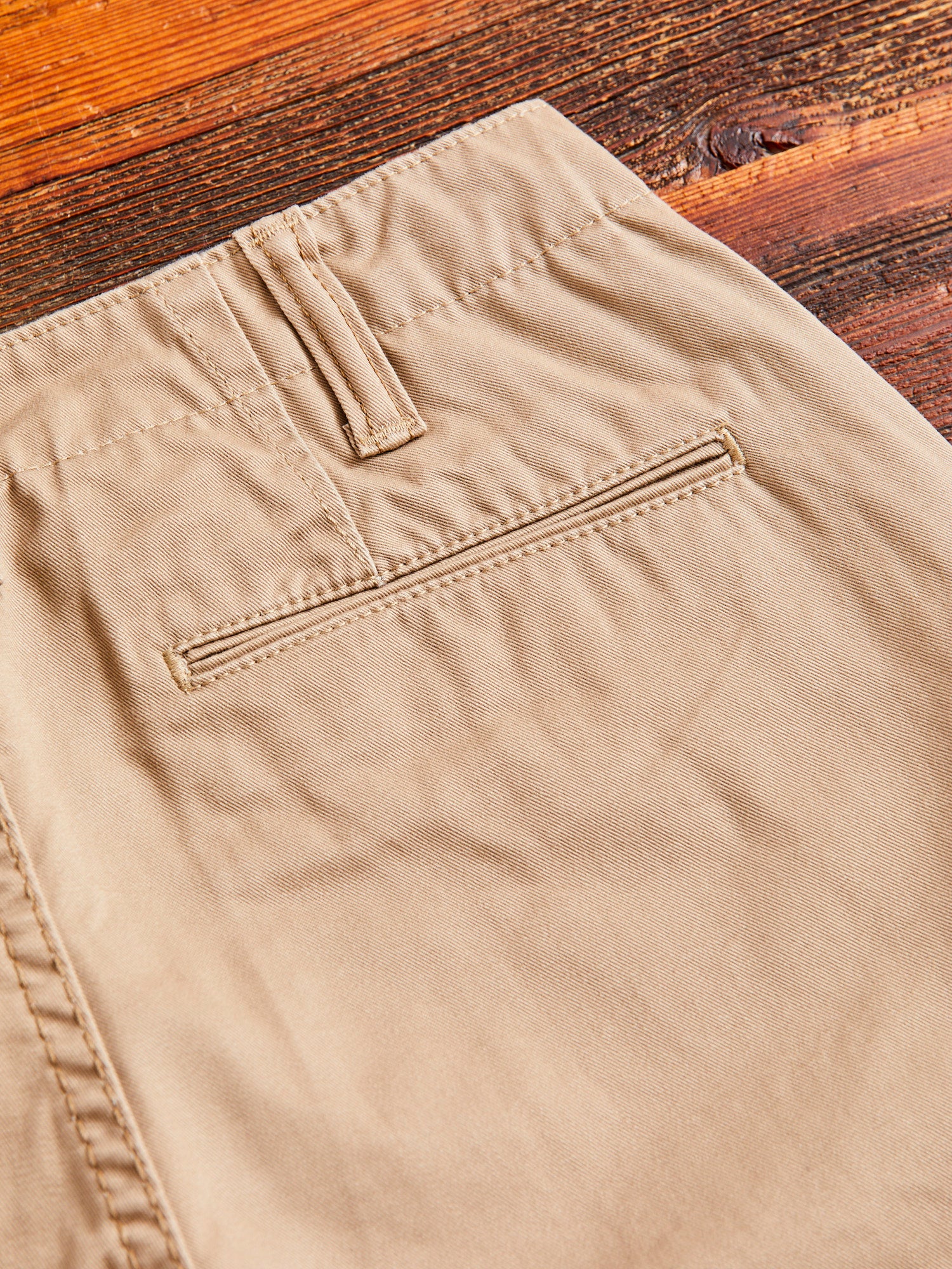 High Density Twill Chino in Beige - Image 9