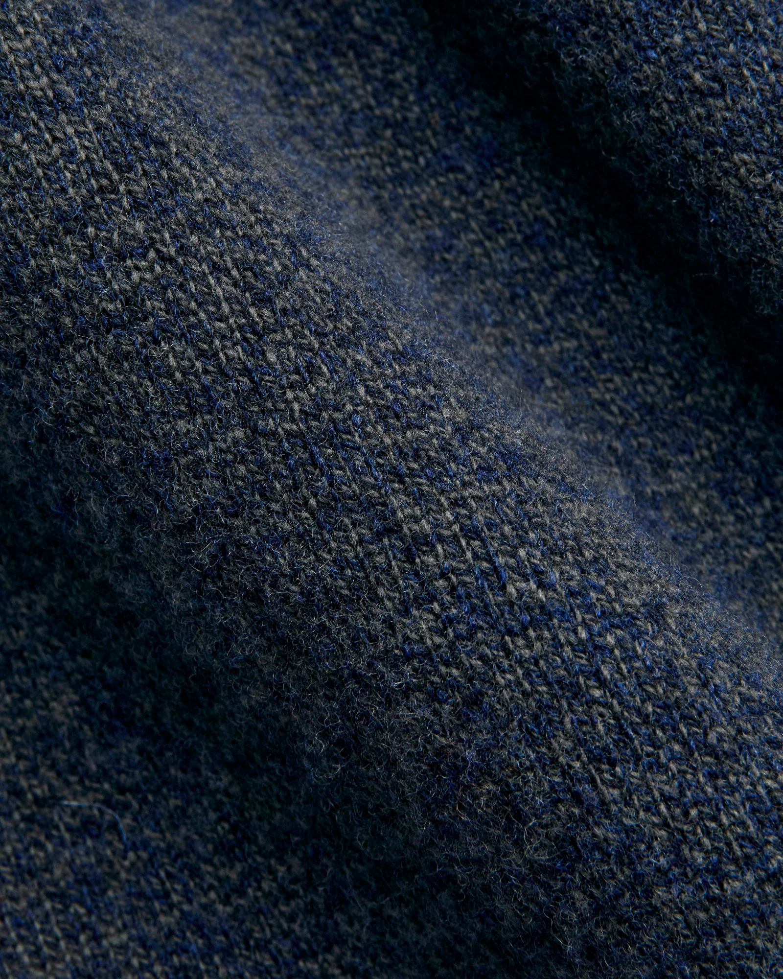 "High Pressure" Wool Zip Cardigan in Cosmo Mix - Image 2