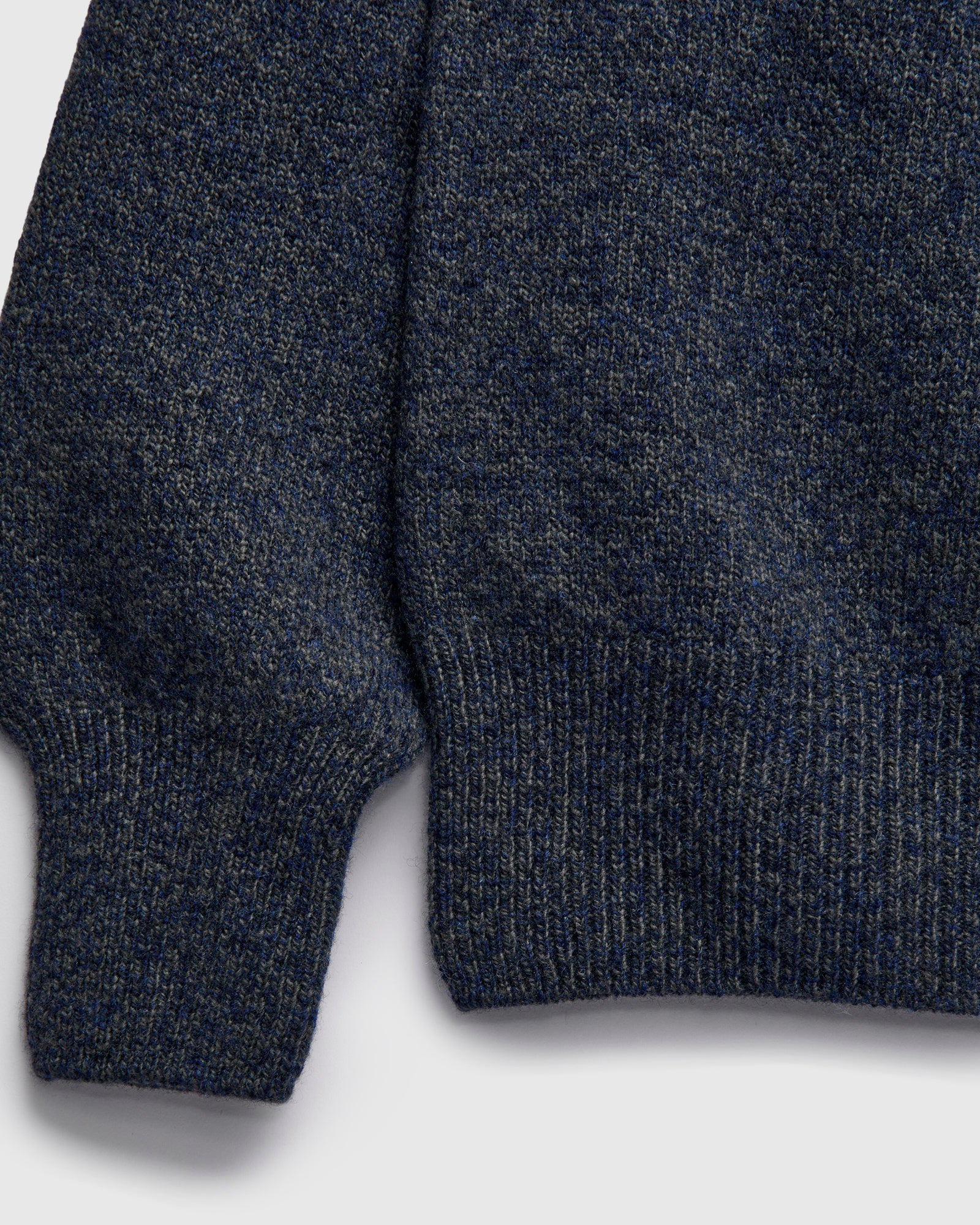 "High Pressure" Wool Zip Cardigan in Cosmo Mix - Image 5