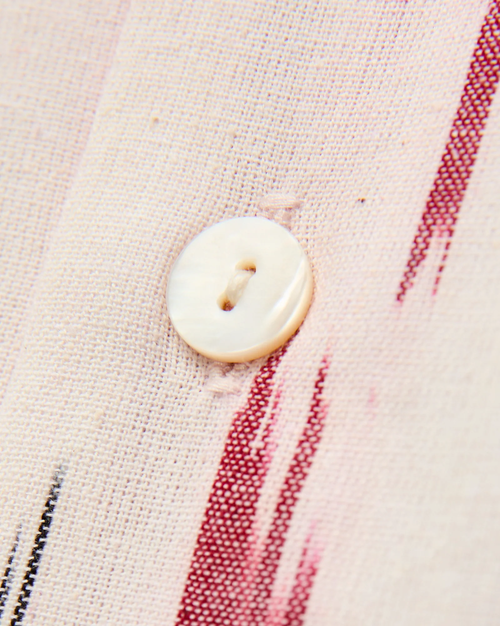 Ikat Vacation Shirt in Natural - Image 6