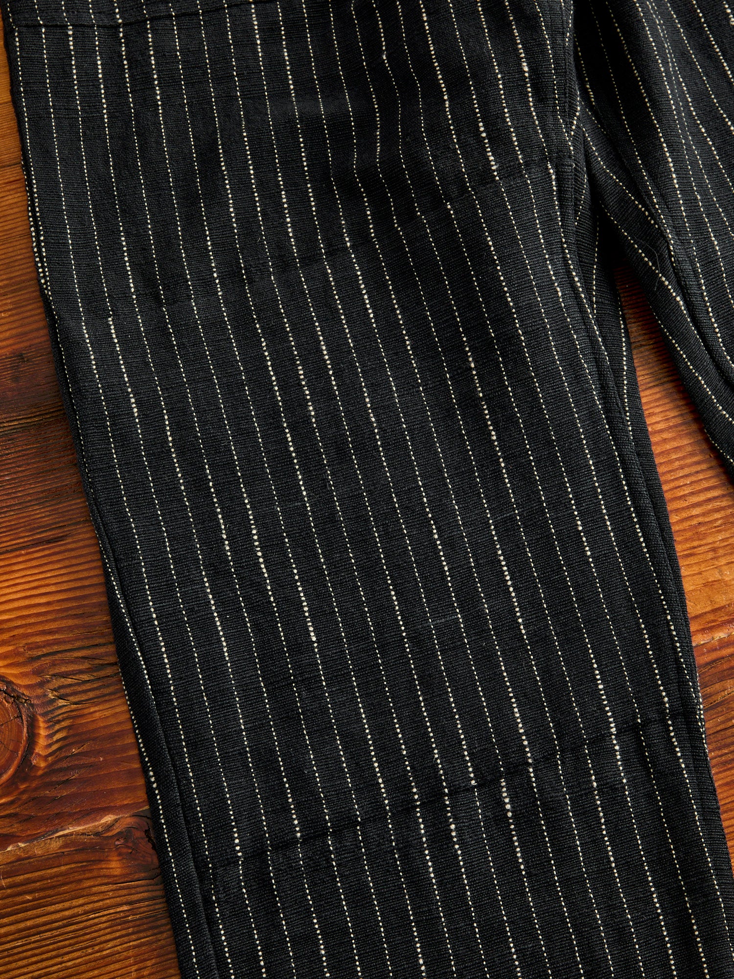 Isaac Pants in Iron/Acacia Ticking Stripe - Image 10