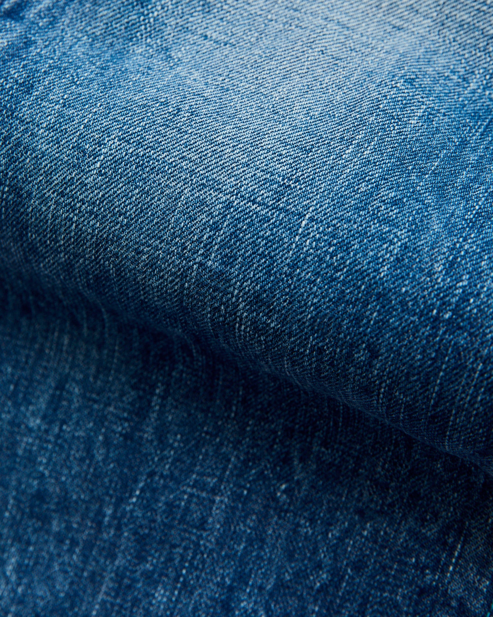 J301-MID "US Cotton Middle Wash" 14.8oz Washed Selvedge Denim - Straight Tapered Fit - Image 8