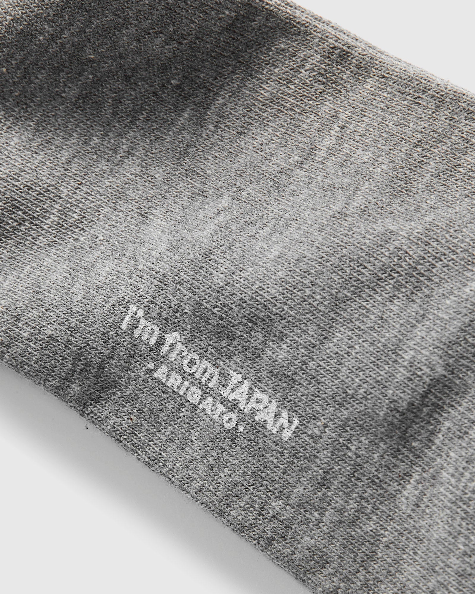 Japanese Flag Socks in Charcoal - Image 3