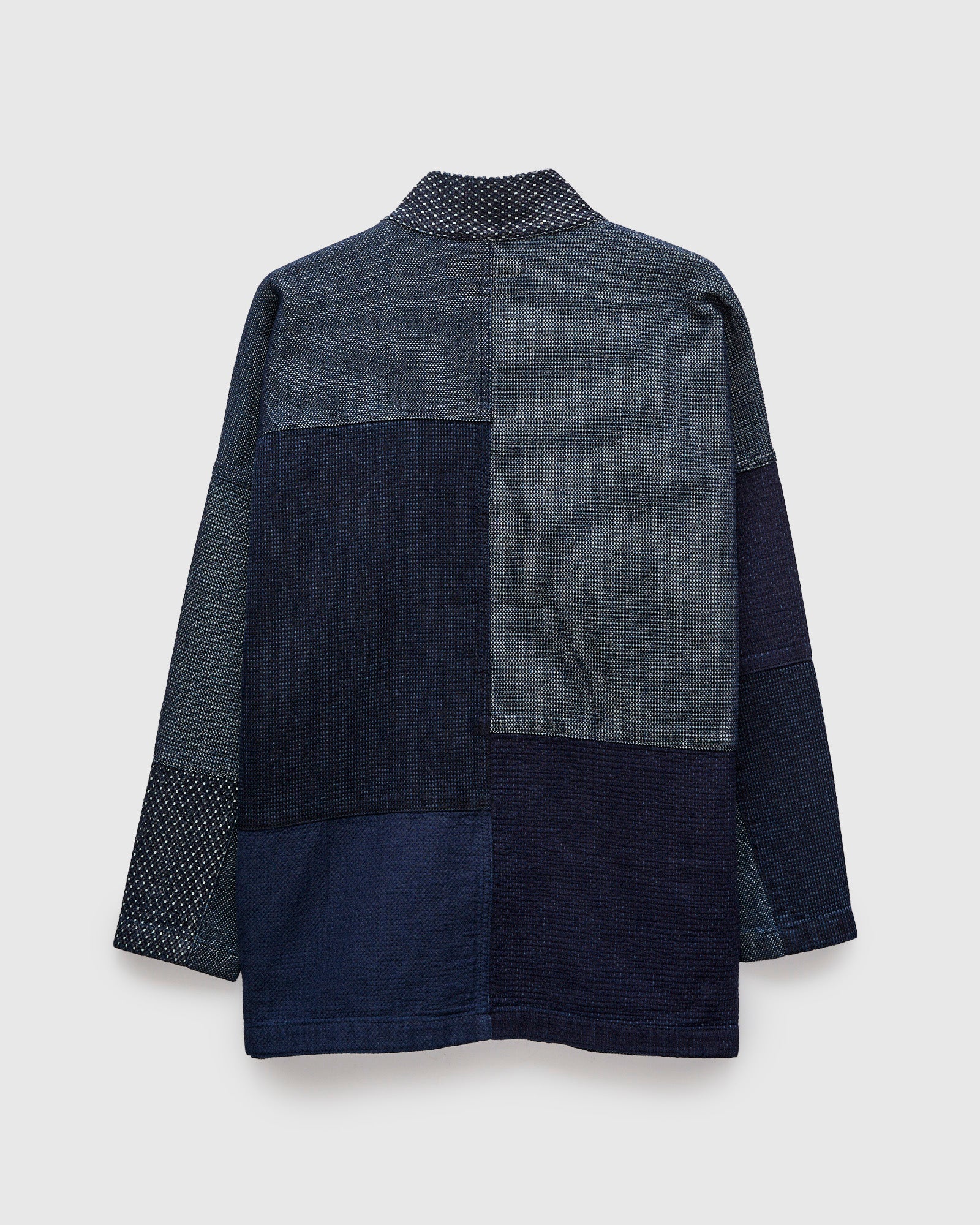 Patchwork Haori Jacket in Indigo Rinse - Image 2