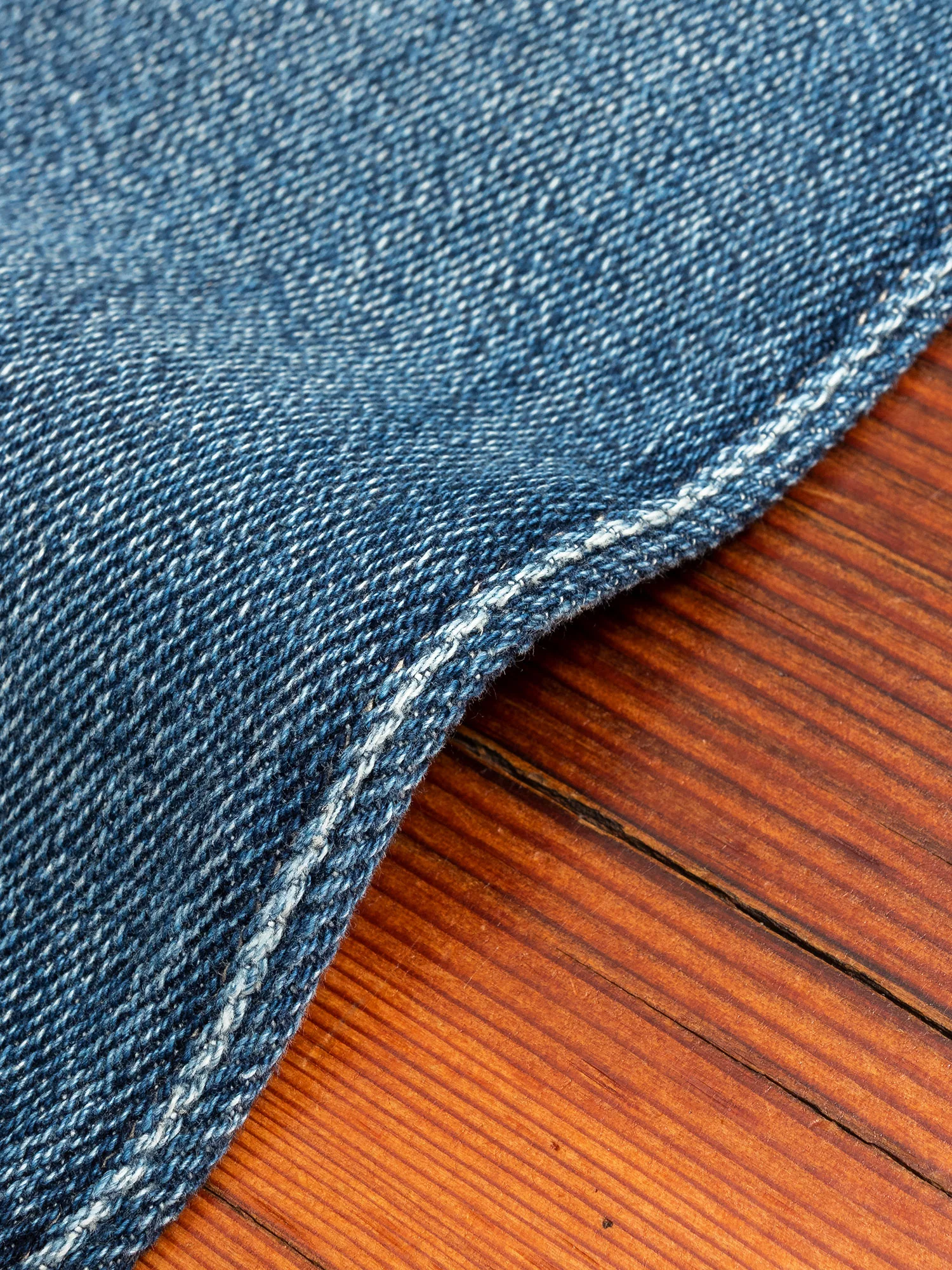 "Joey" 11.5oz Washed Indigo Stretch Selvedge Air Denim - Pen Slim - Image 8